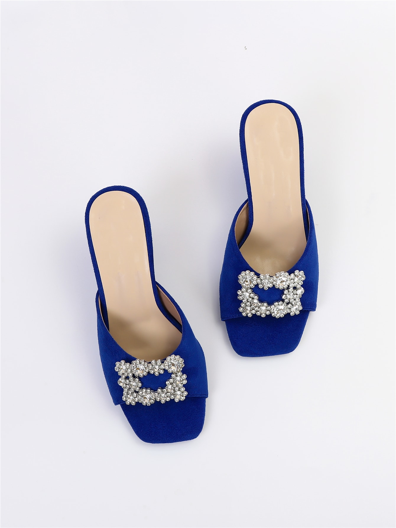 In Blue Women Heeled Sandals