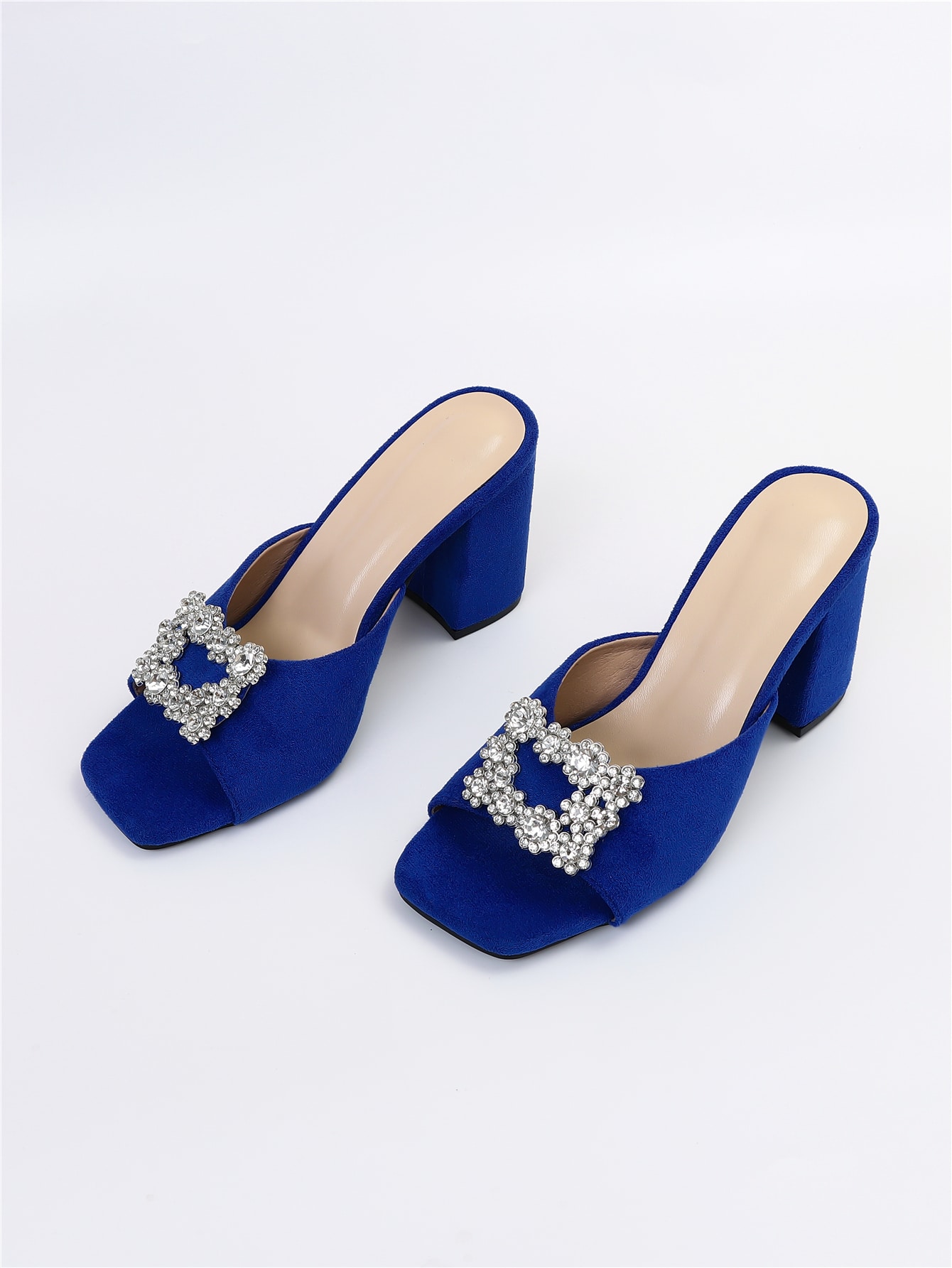 In Blue Women Heeled Sandals