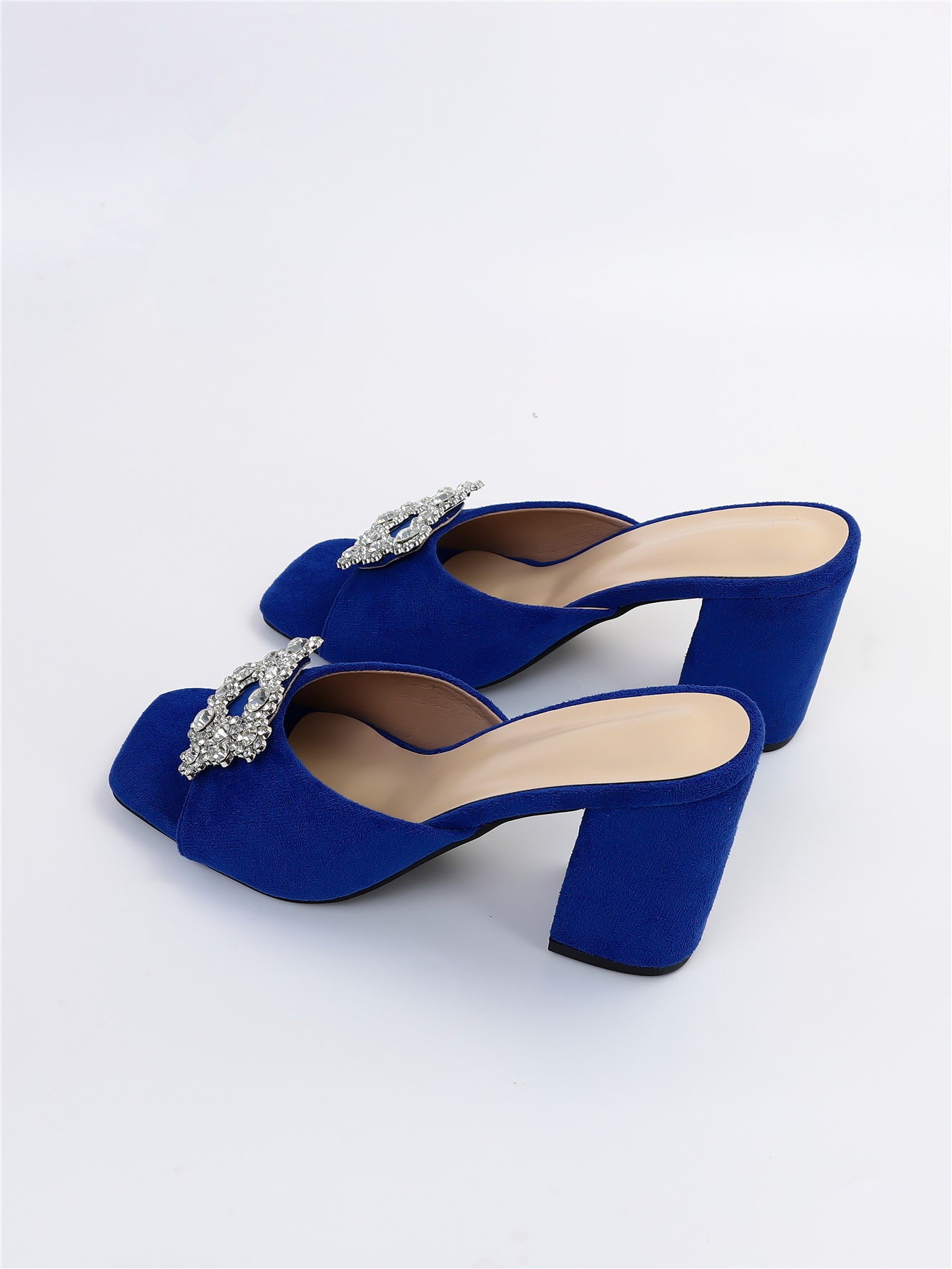 In Blue Women Heeled Sandals