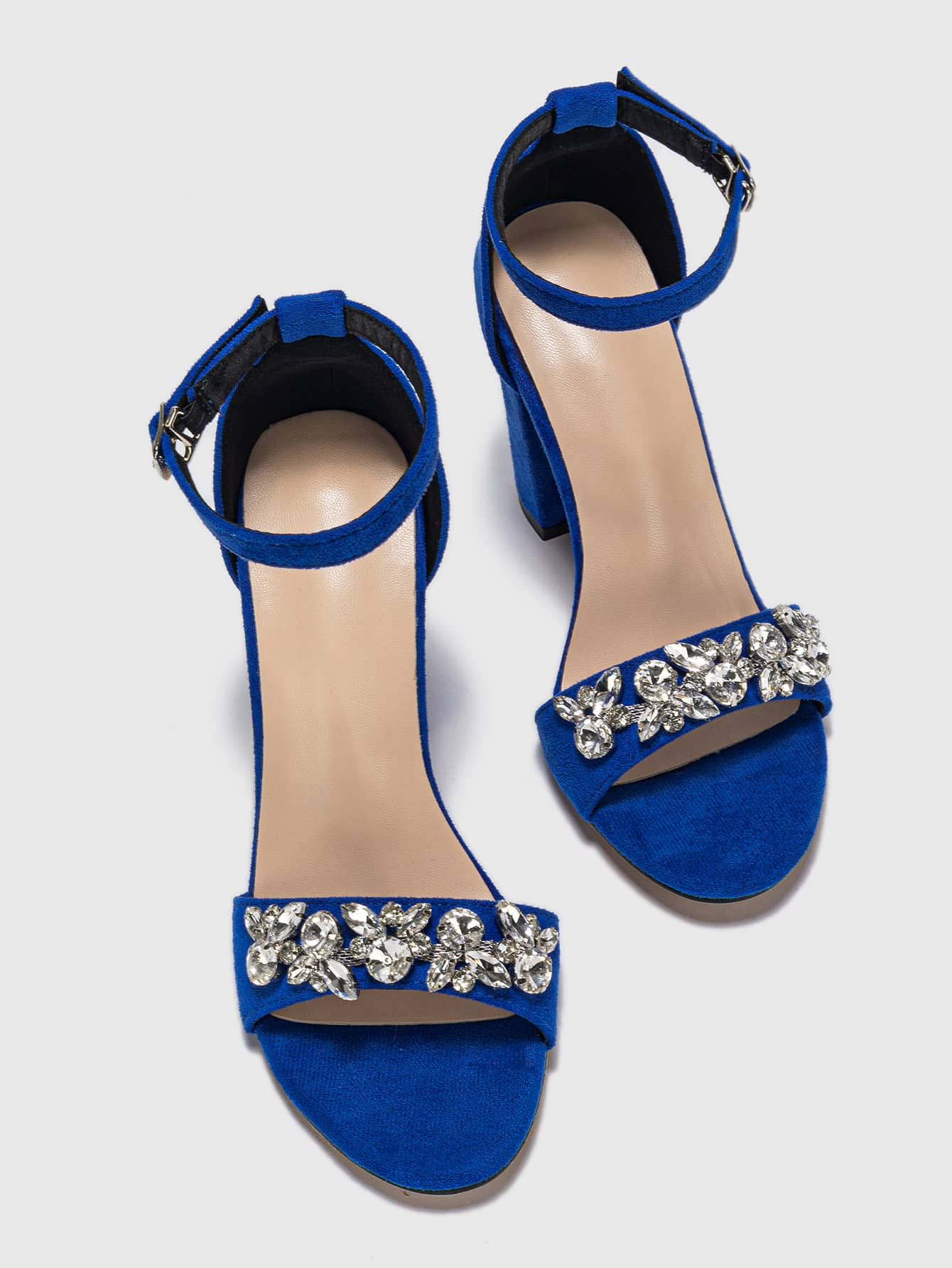 In Blue Women Heeled Sandals