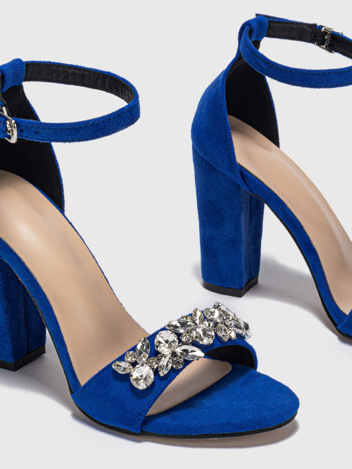 In Blue Women Heeled Sandals