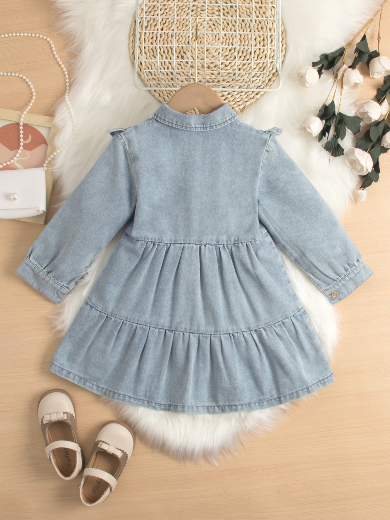 Young Girls Denim Dresses