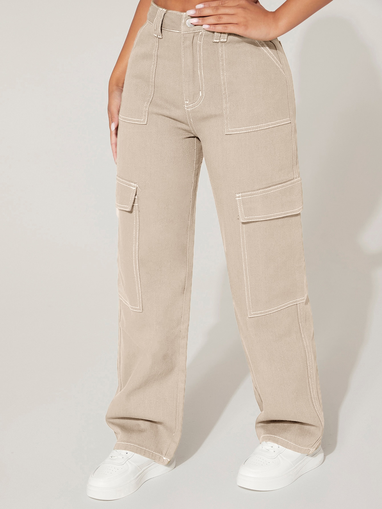 In Beige Women Jeans