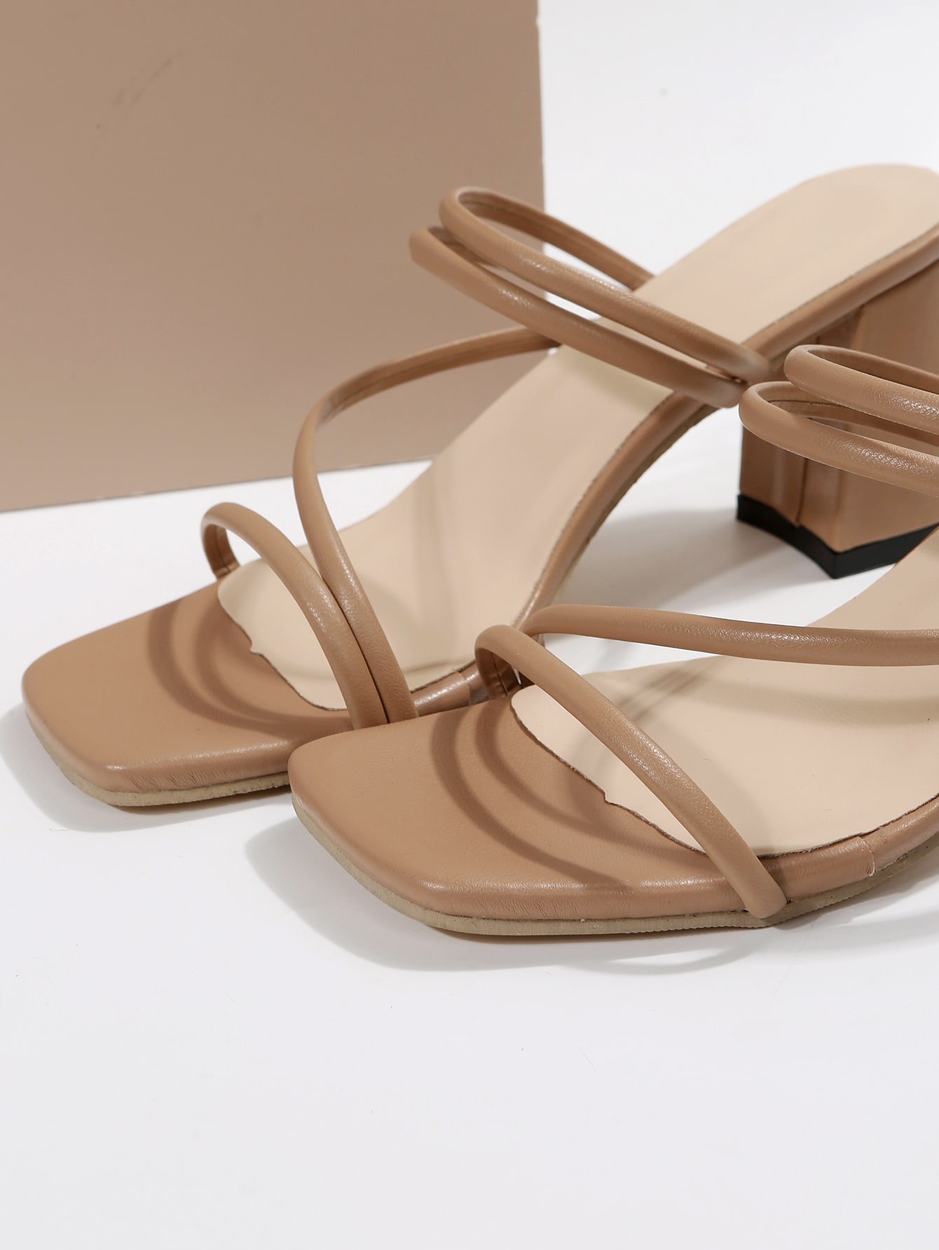 In Apricot Women Heeled Sandals