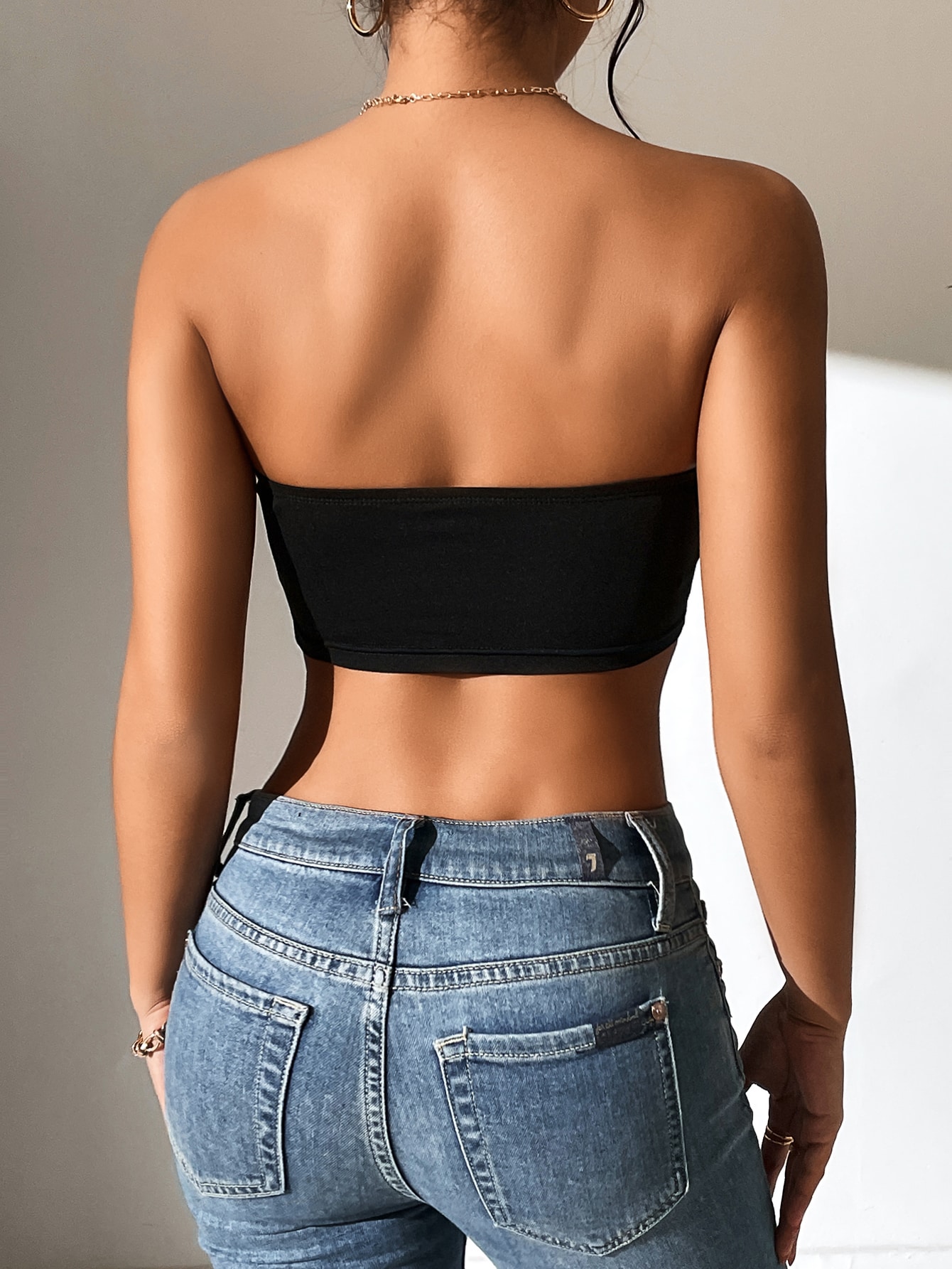 In Black Women Tops