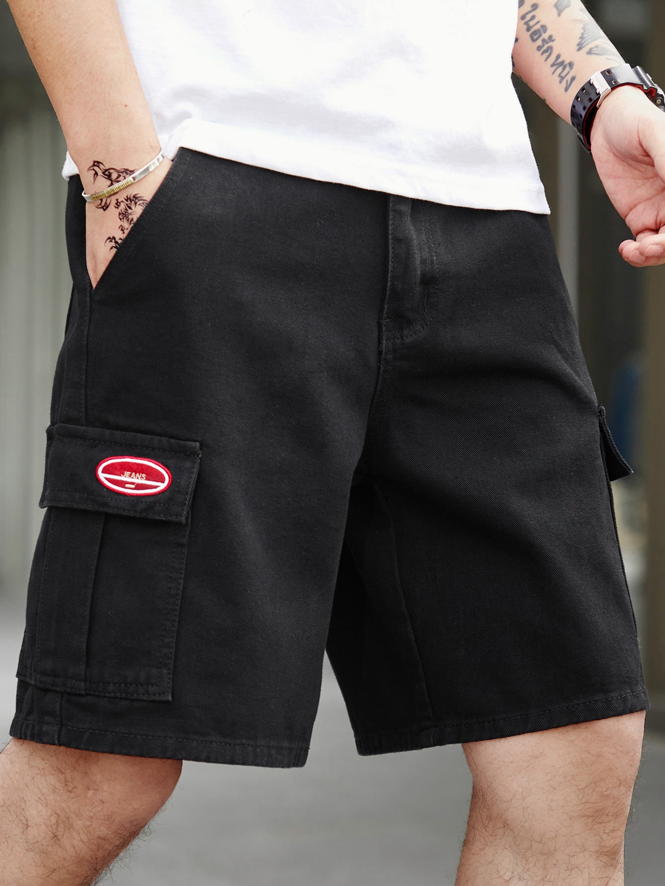 Men Denim Shorts