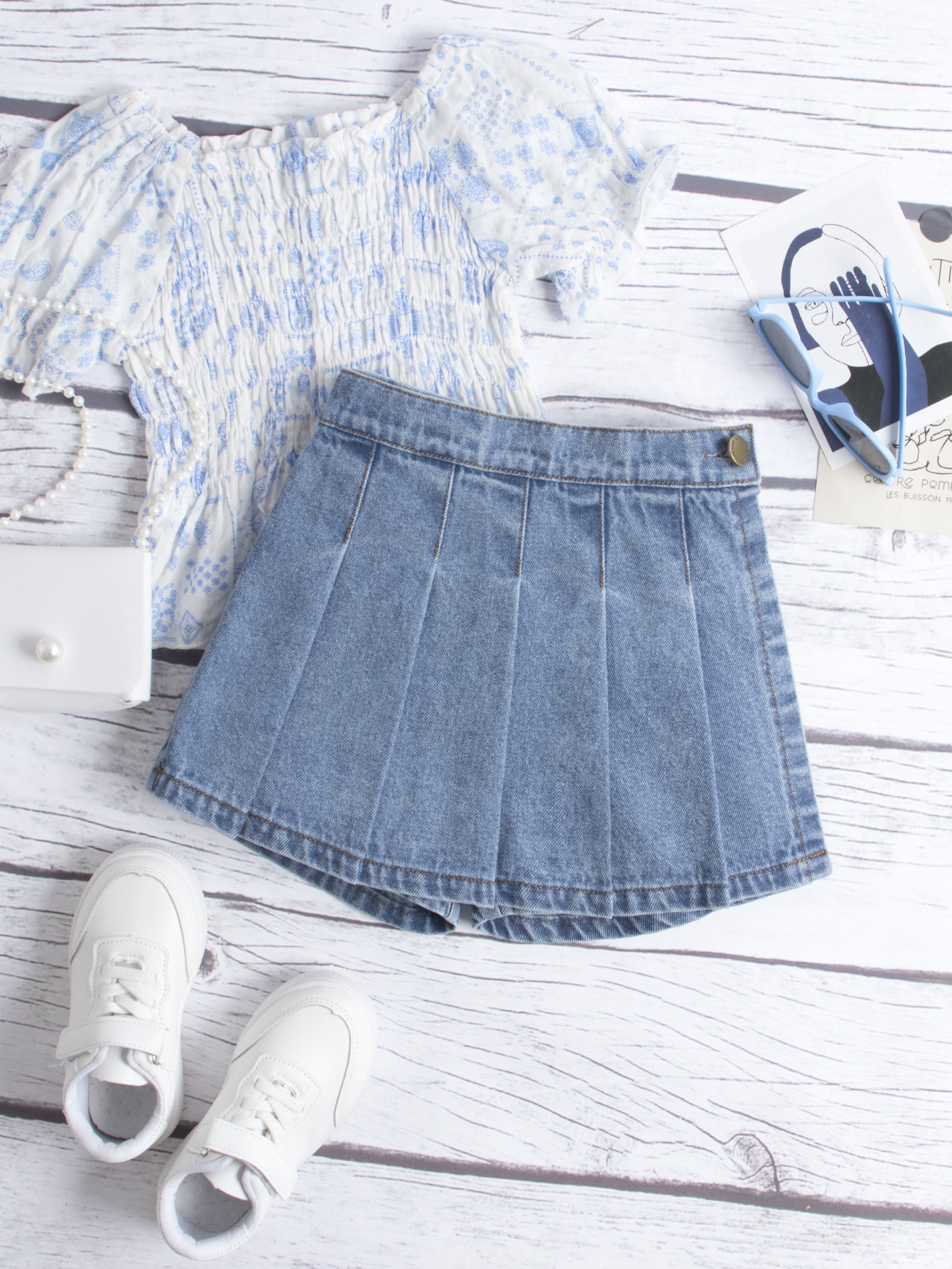 Young Girls Denim Shorts