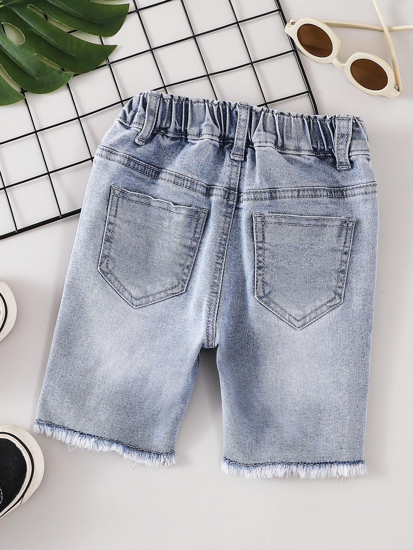 Young Boys Denim Shorts