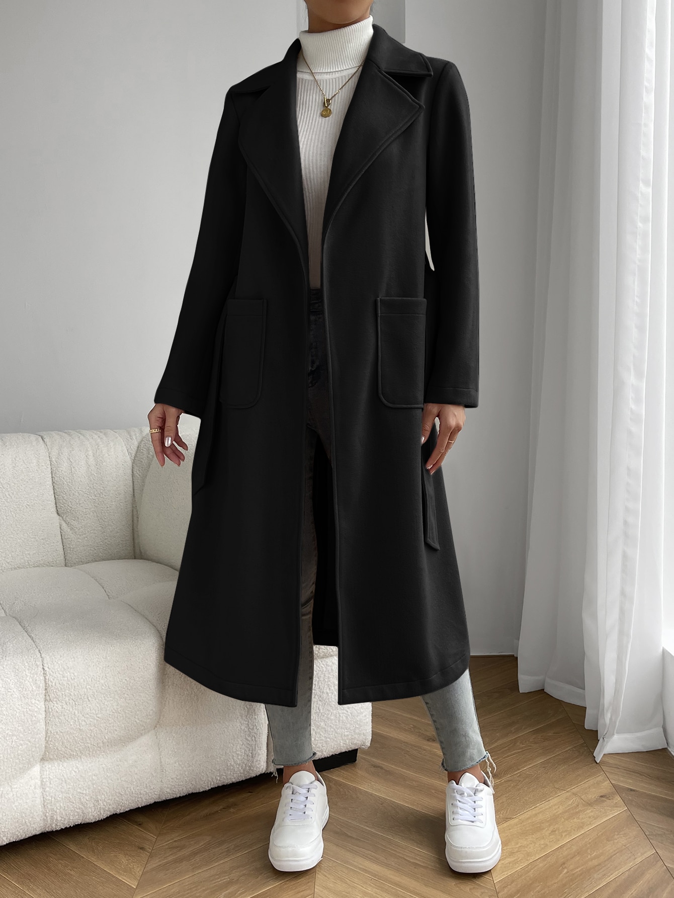 In Black Women Overcoats