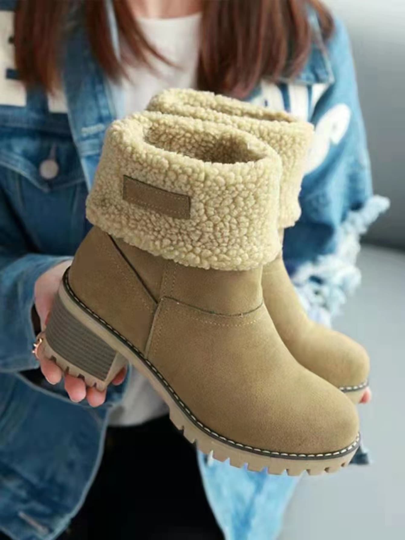 In Camel Women Fashion Boots