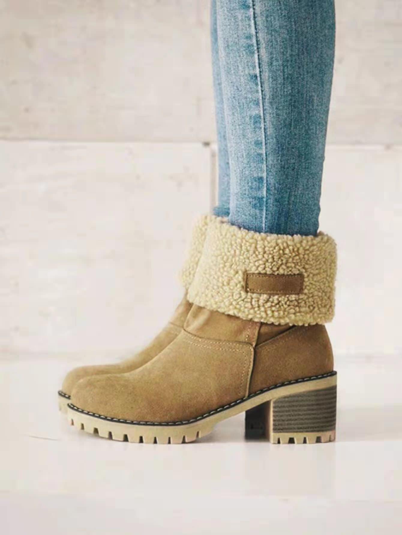 In Camel Women Fashion Boots