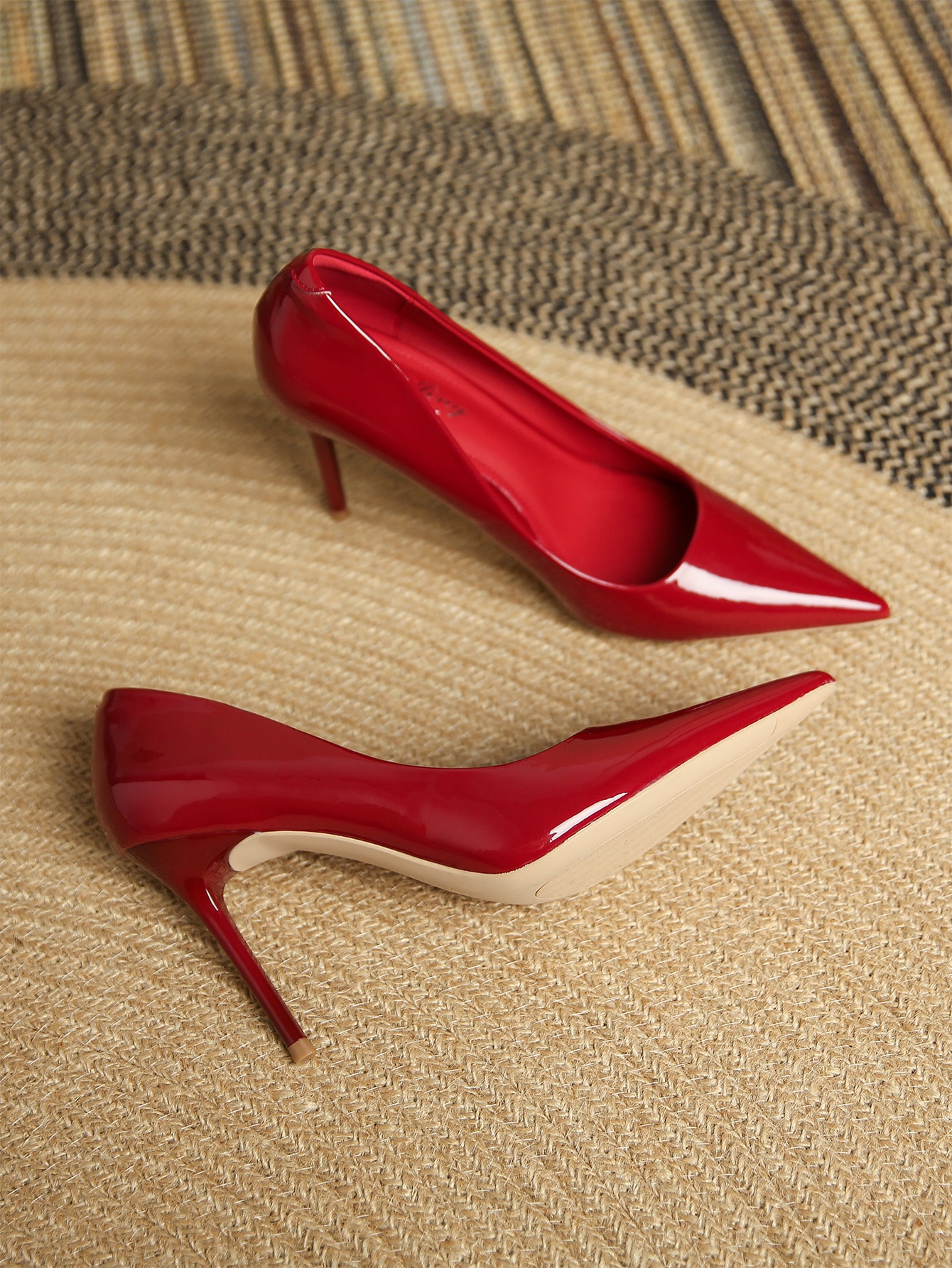 In Red Women Pumps