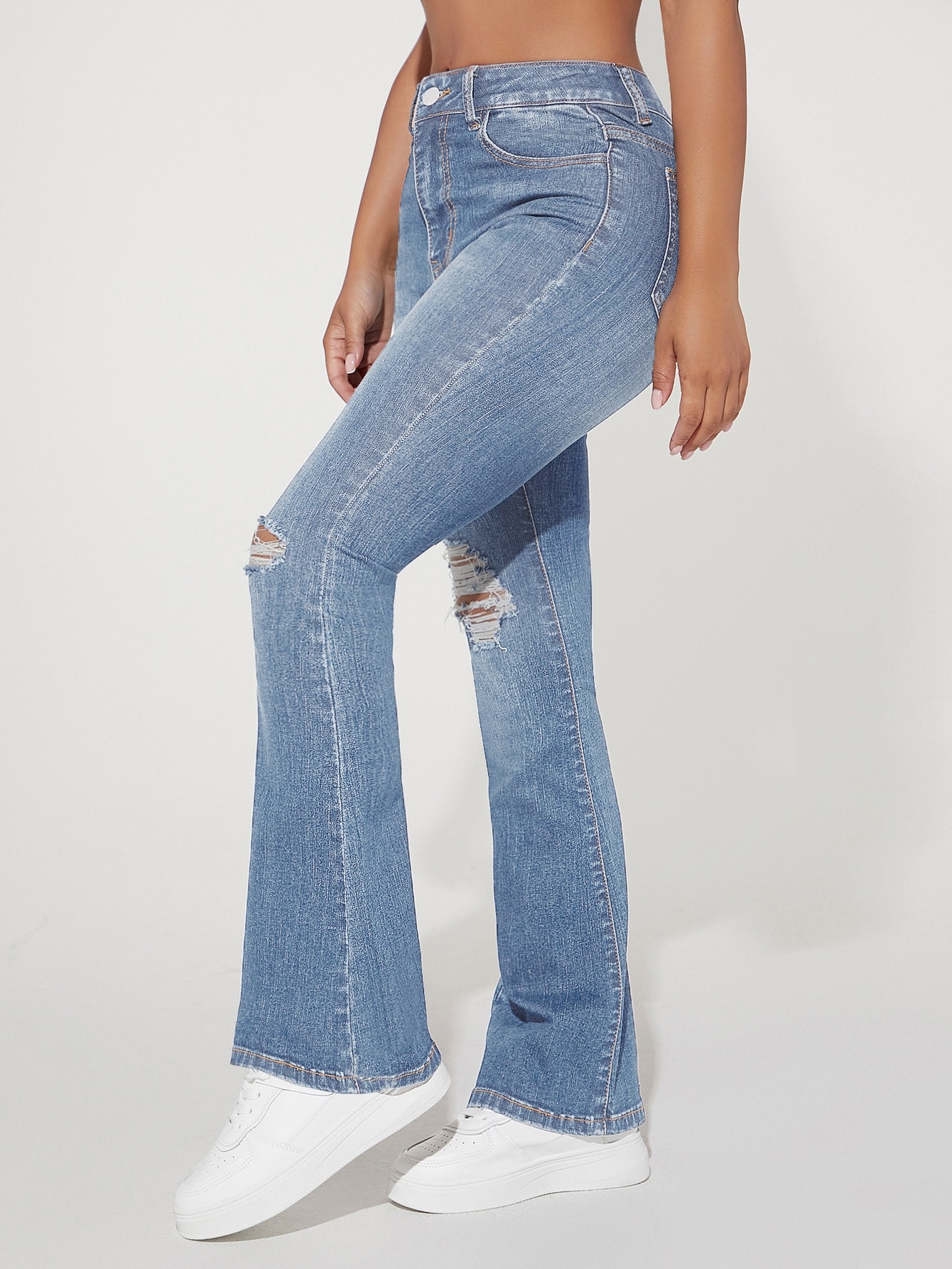 Flare Leg Jeans