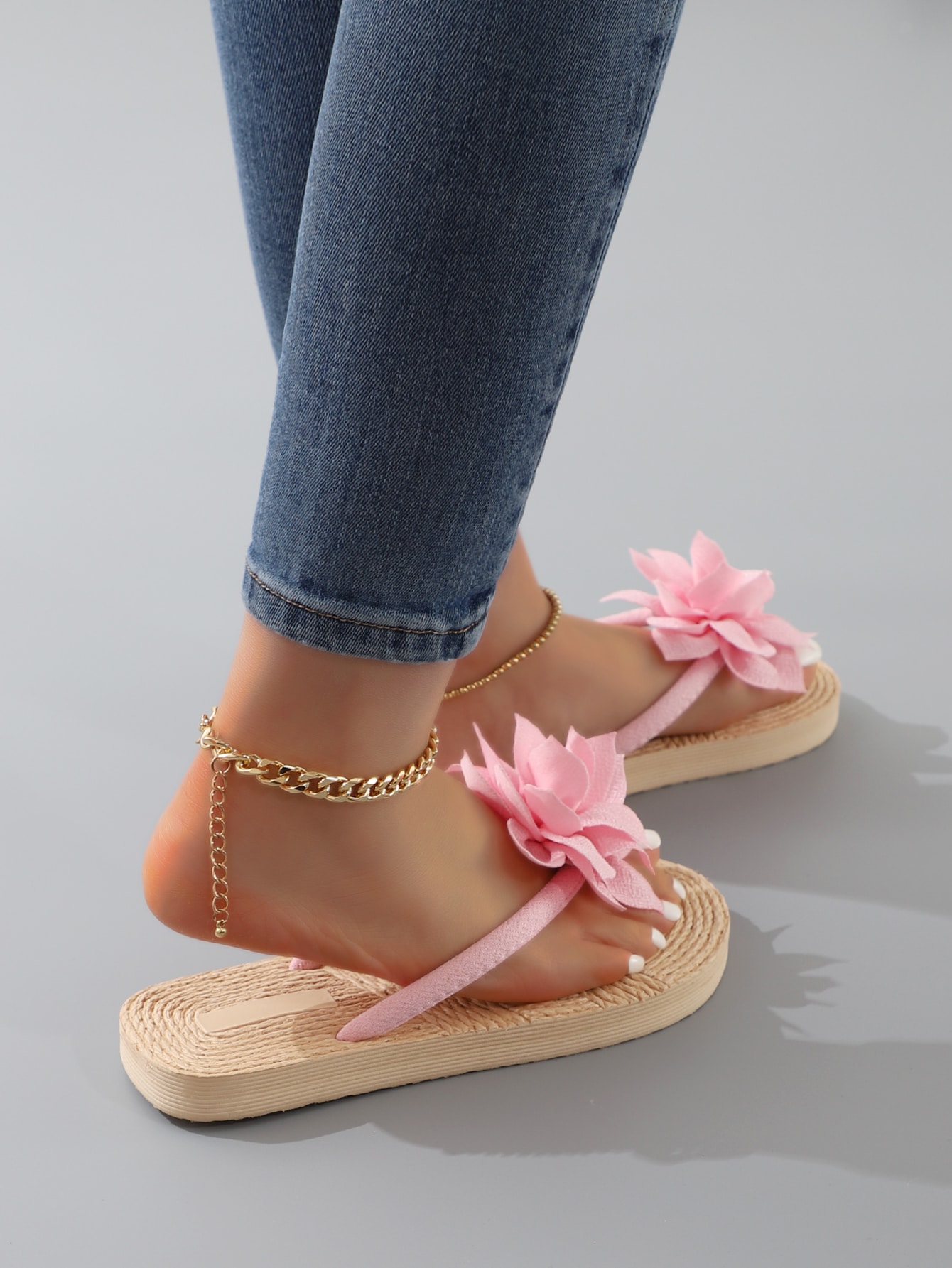 In Pink Women Flip-Flops