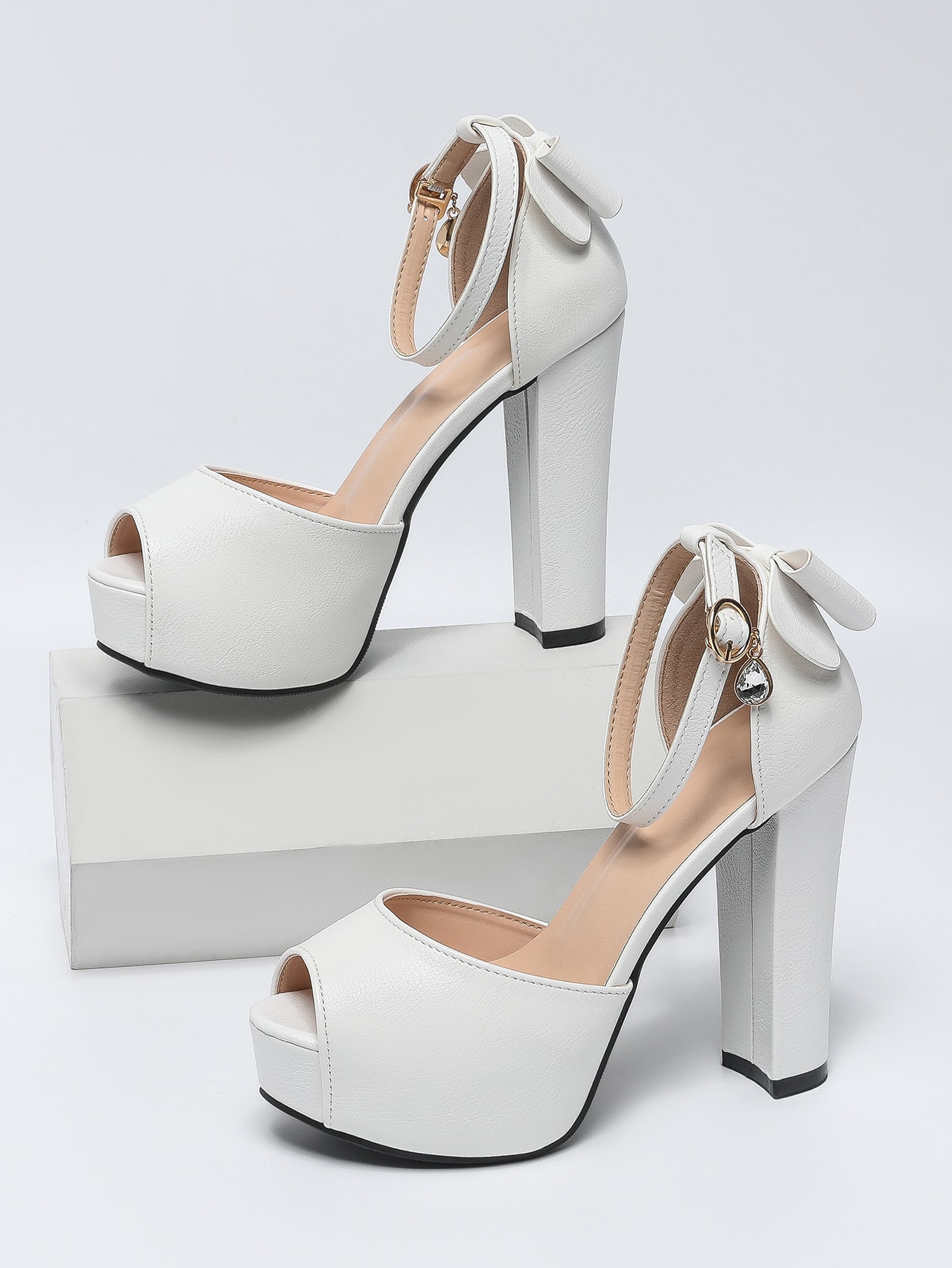 In White Women Pumps