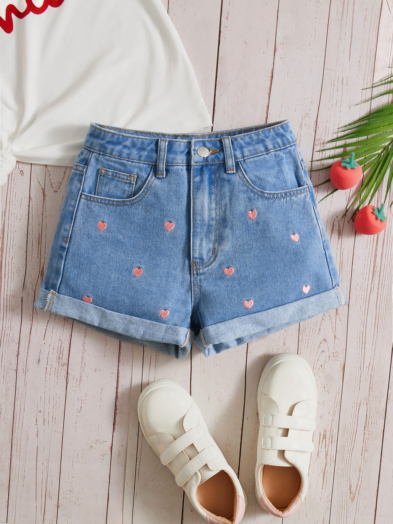 Teen Girls Denim Shorts