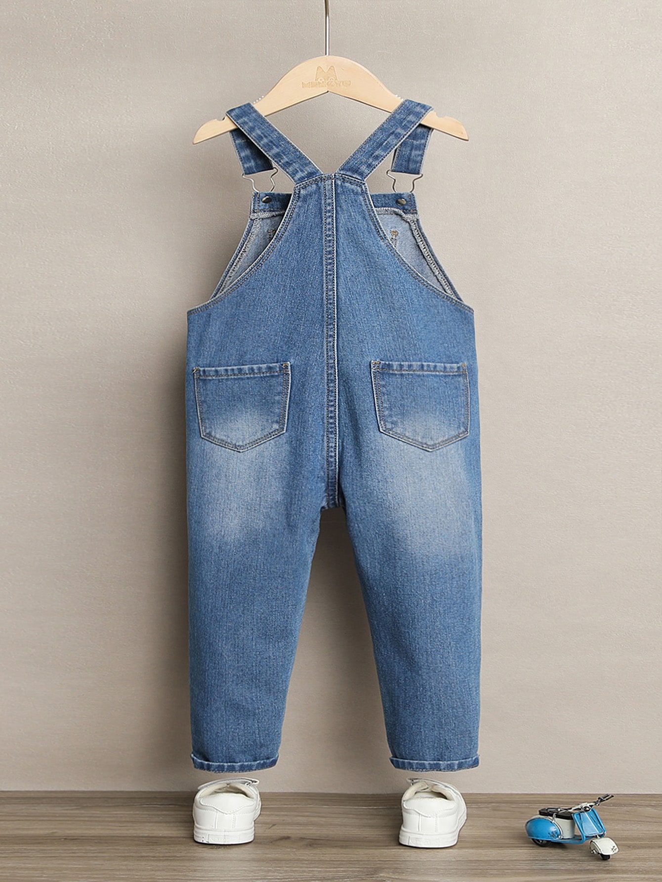 Young Boys Denim Overalls & Jumpsuits