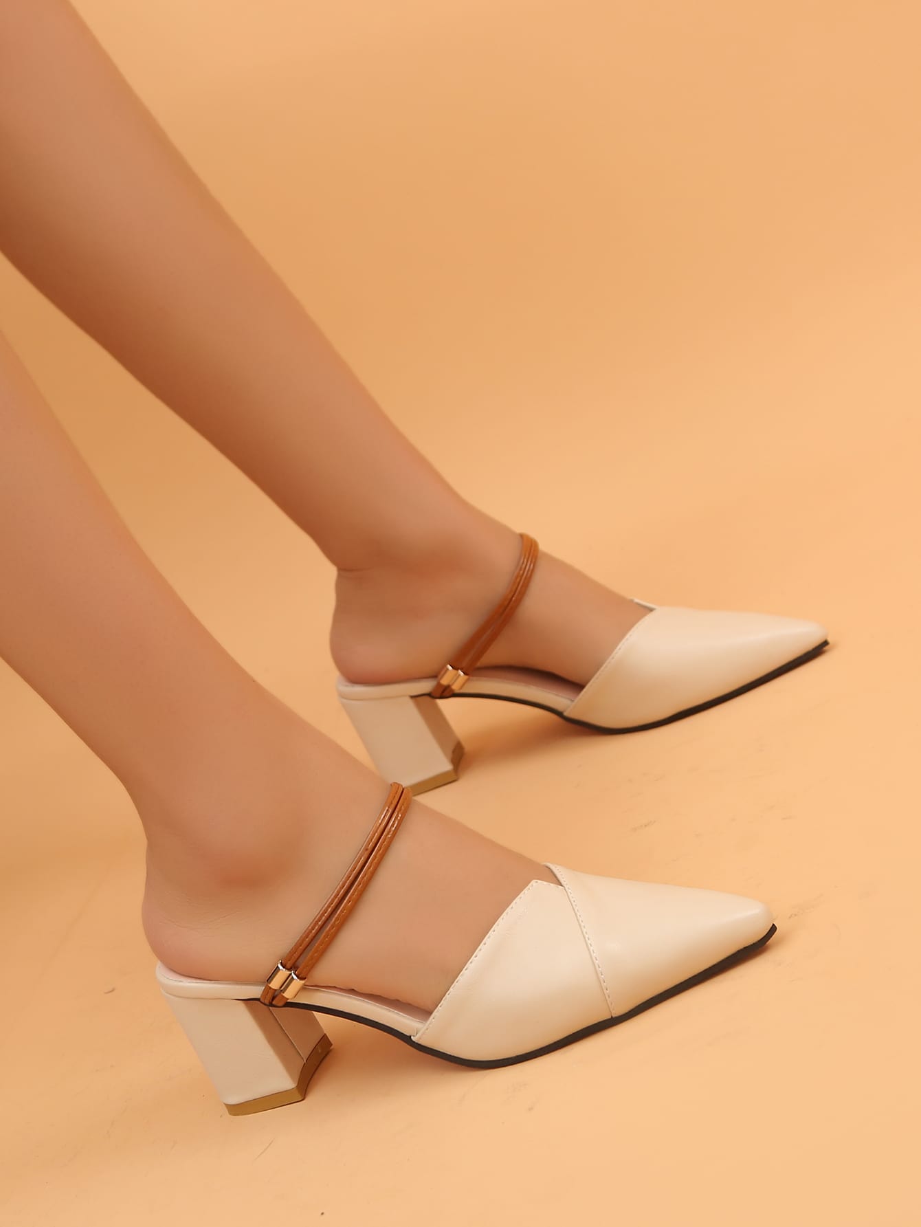 In Beige Women Pumps