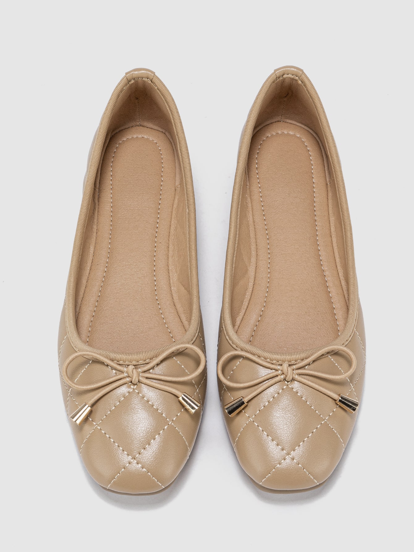 In Apricot Women Flats