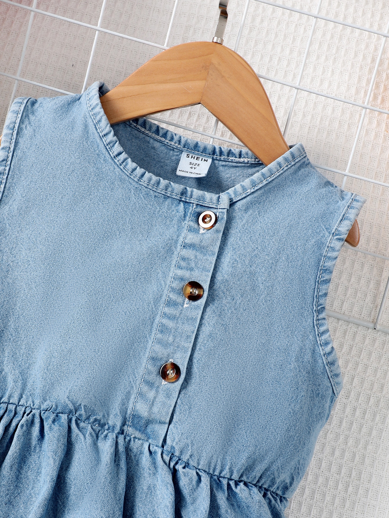 Young Girls Denim Dresses