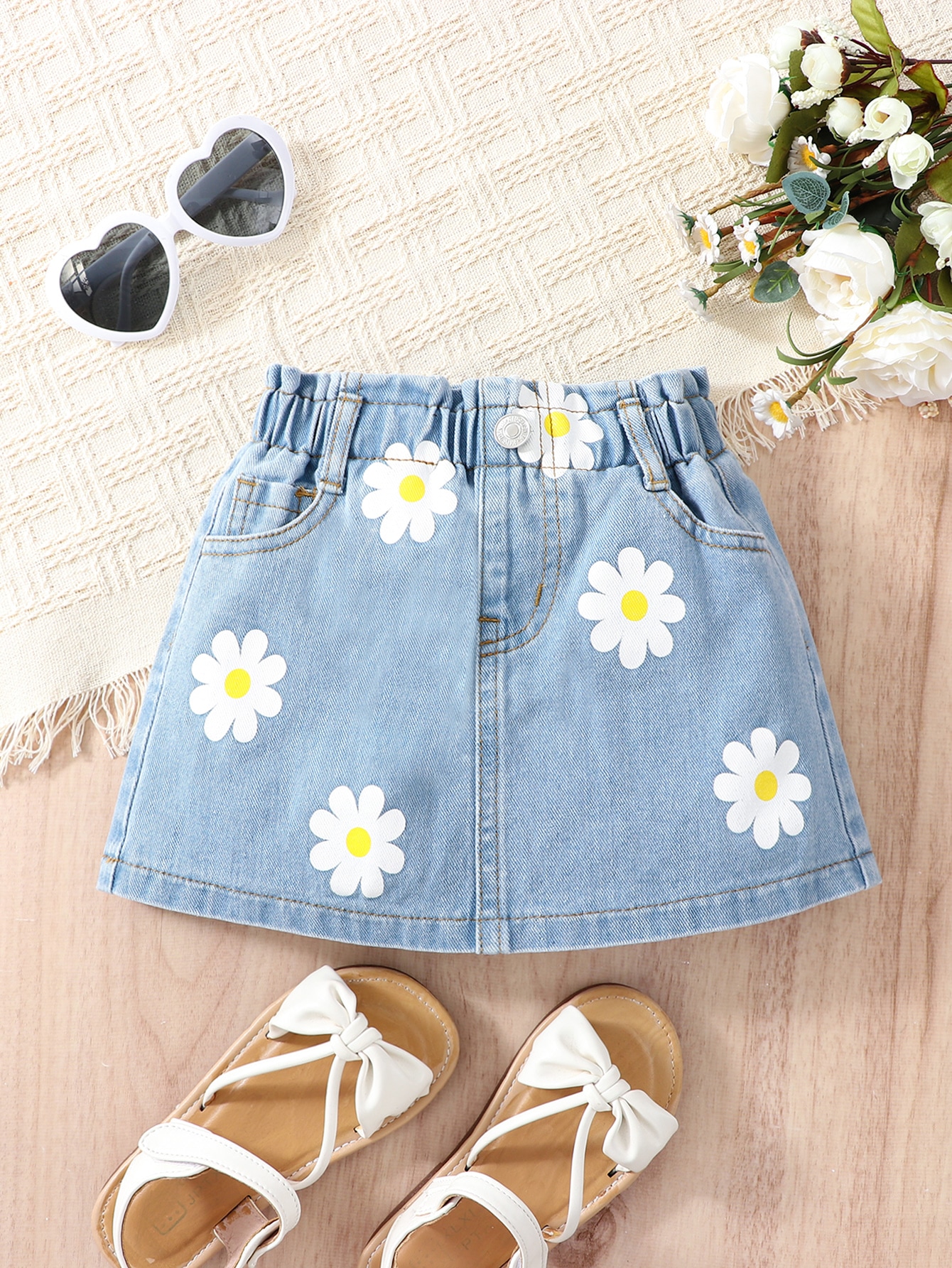 Young Girls Denim Skirts