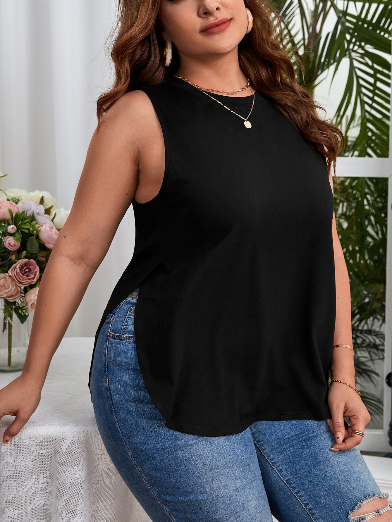 Plus Size Tank Tops & Camis