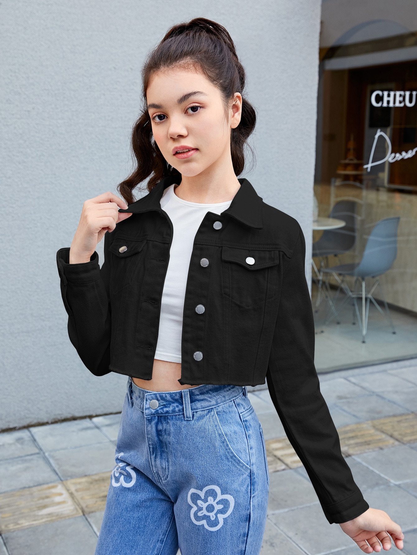 Teen Girls Denim Jackets & Coats