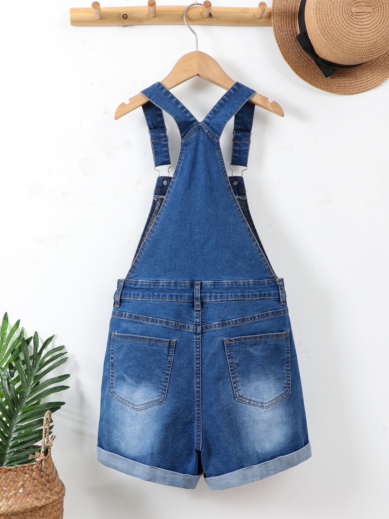 Teen Girls Denim Overalls & Jumpsuits