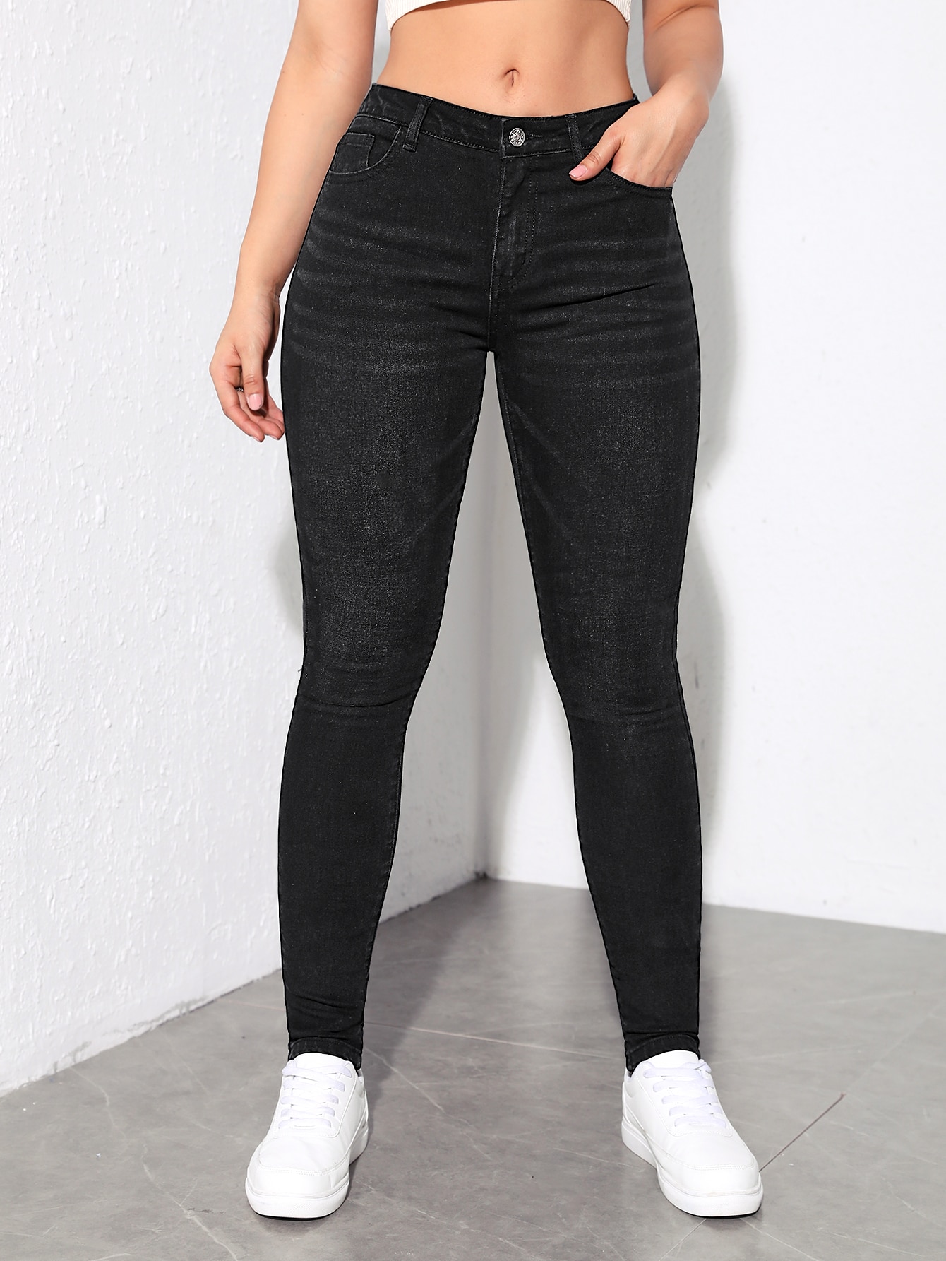 In Black Women Denim