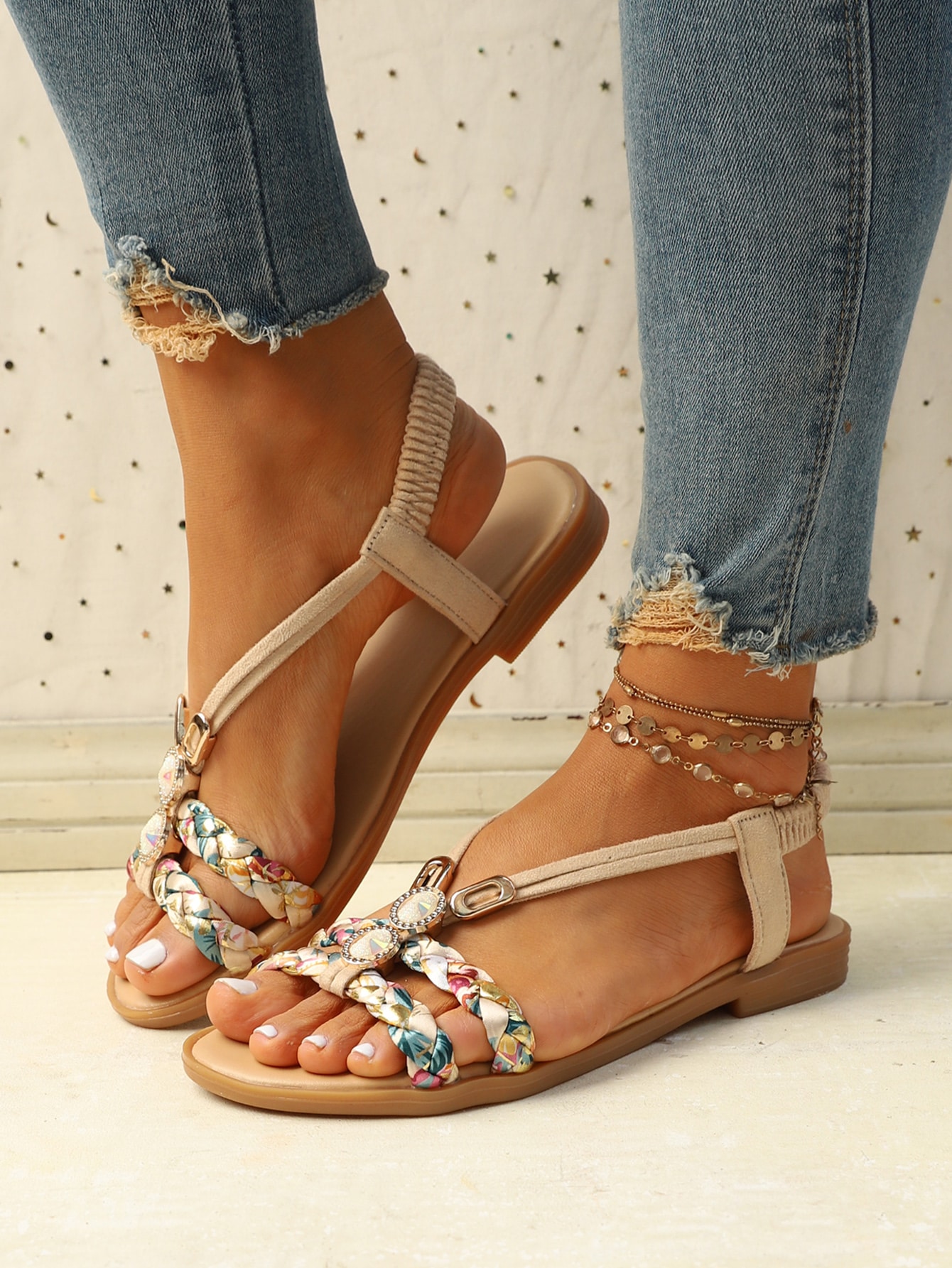 In Apricot Women Sandals