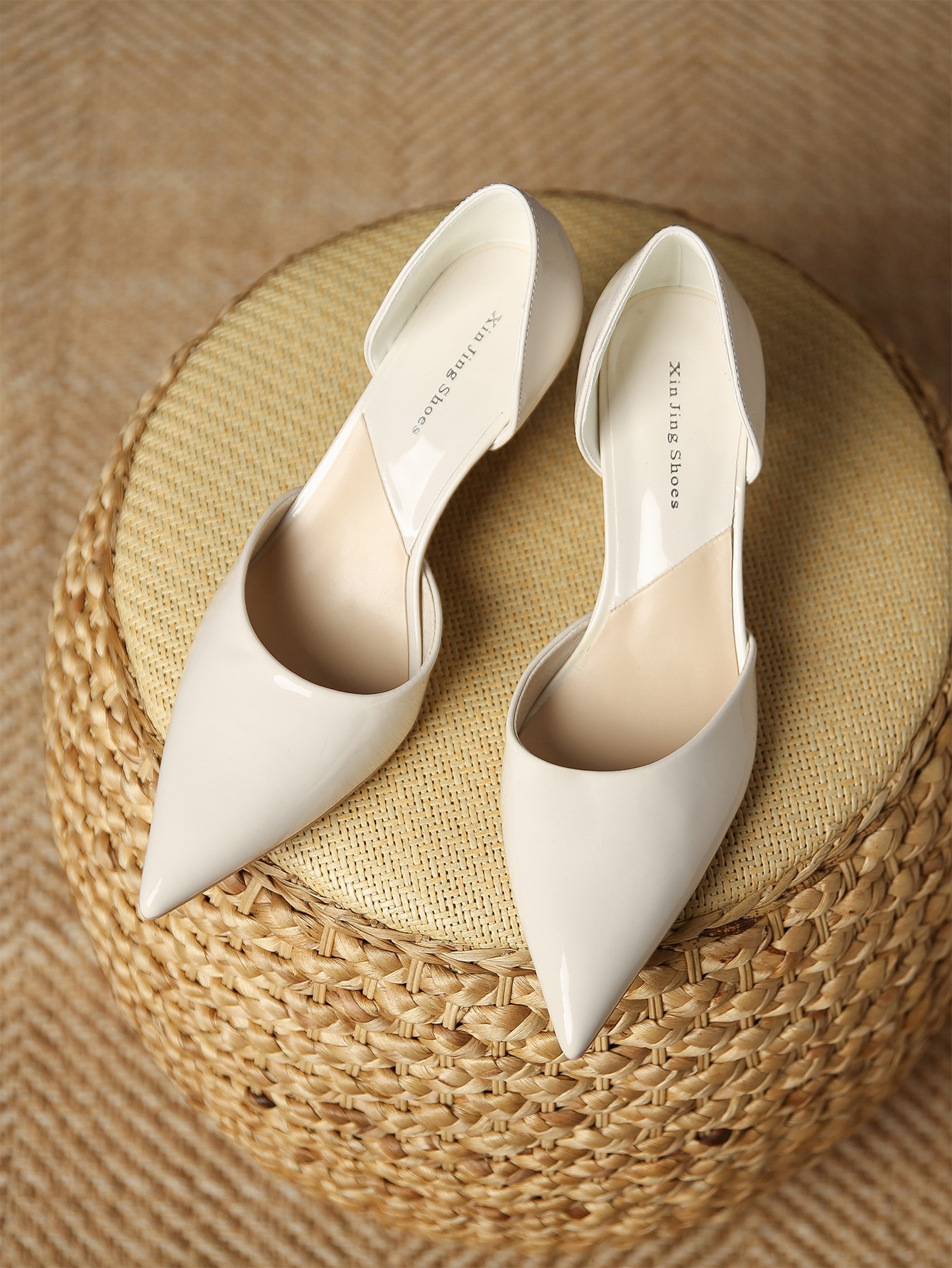 In Beige Women Pumps