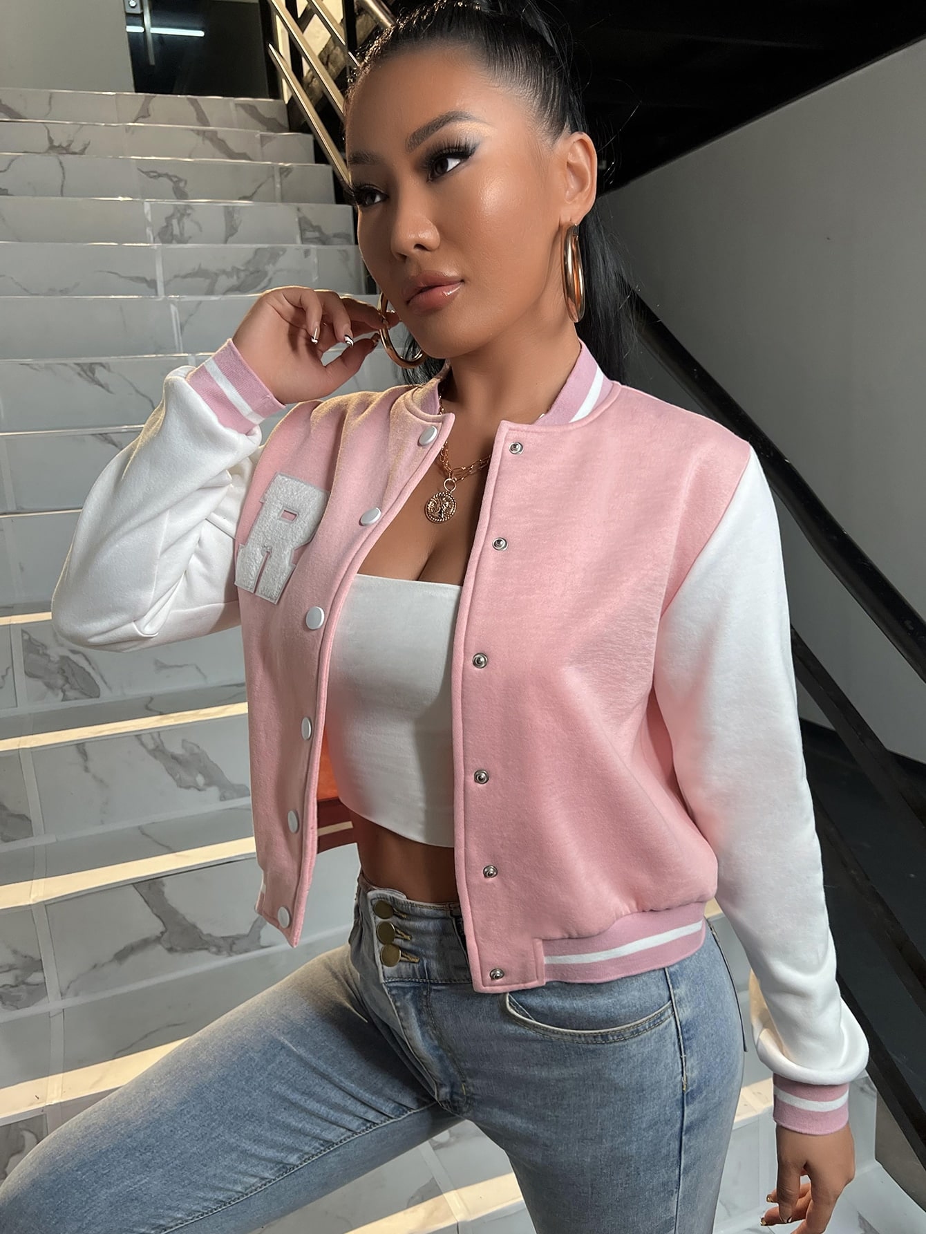 In Pink Women Jackets