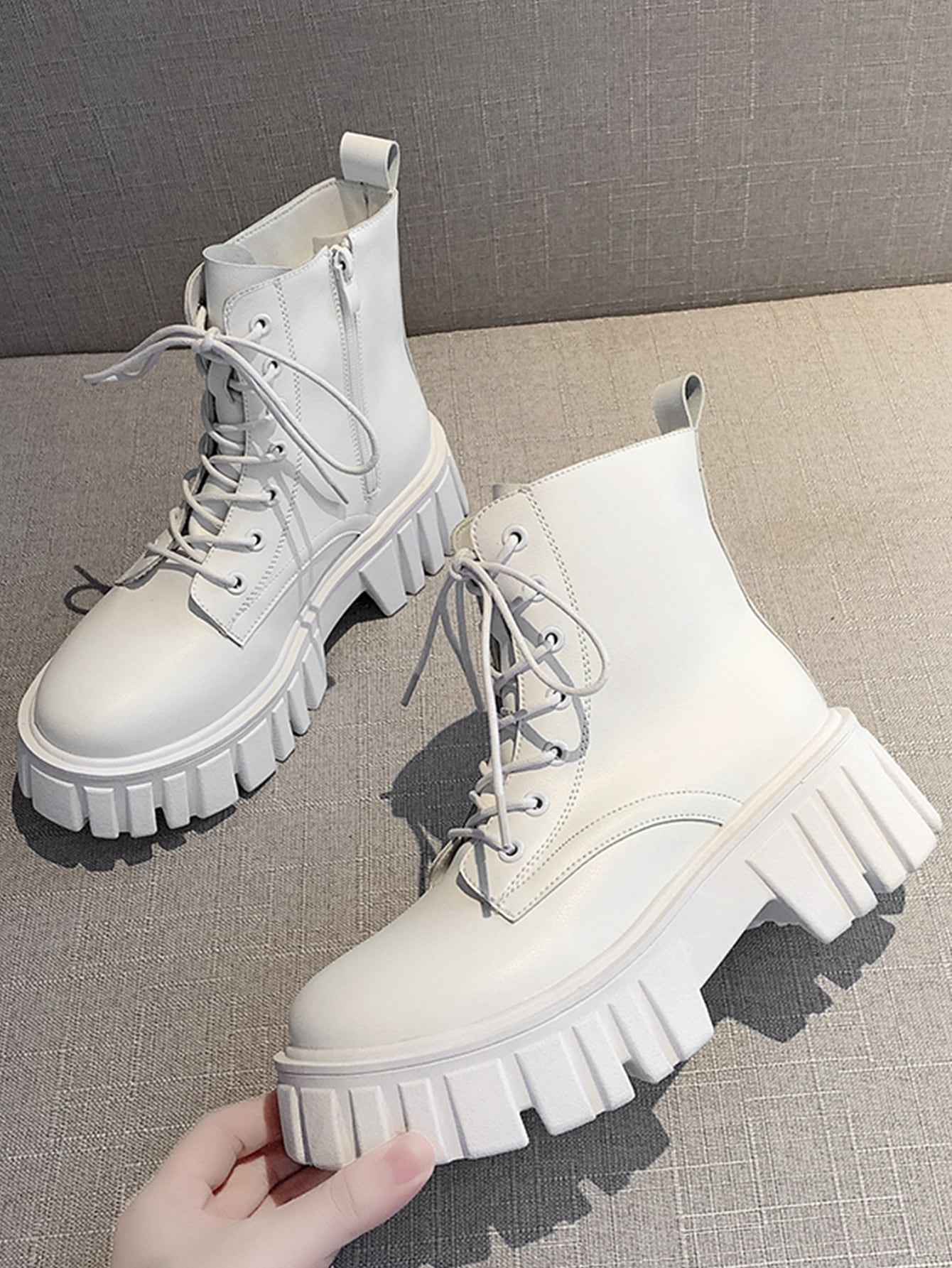 In White Women Ankle Boots & Booties