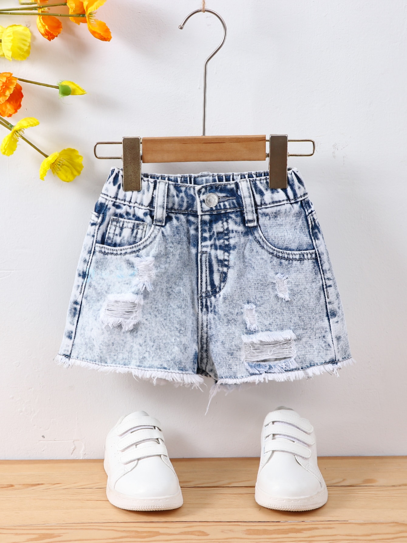 Young Girls Denim Shorts