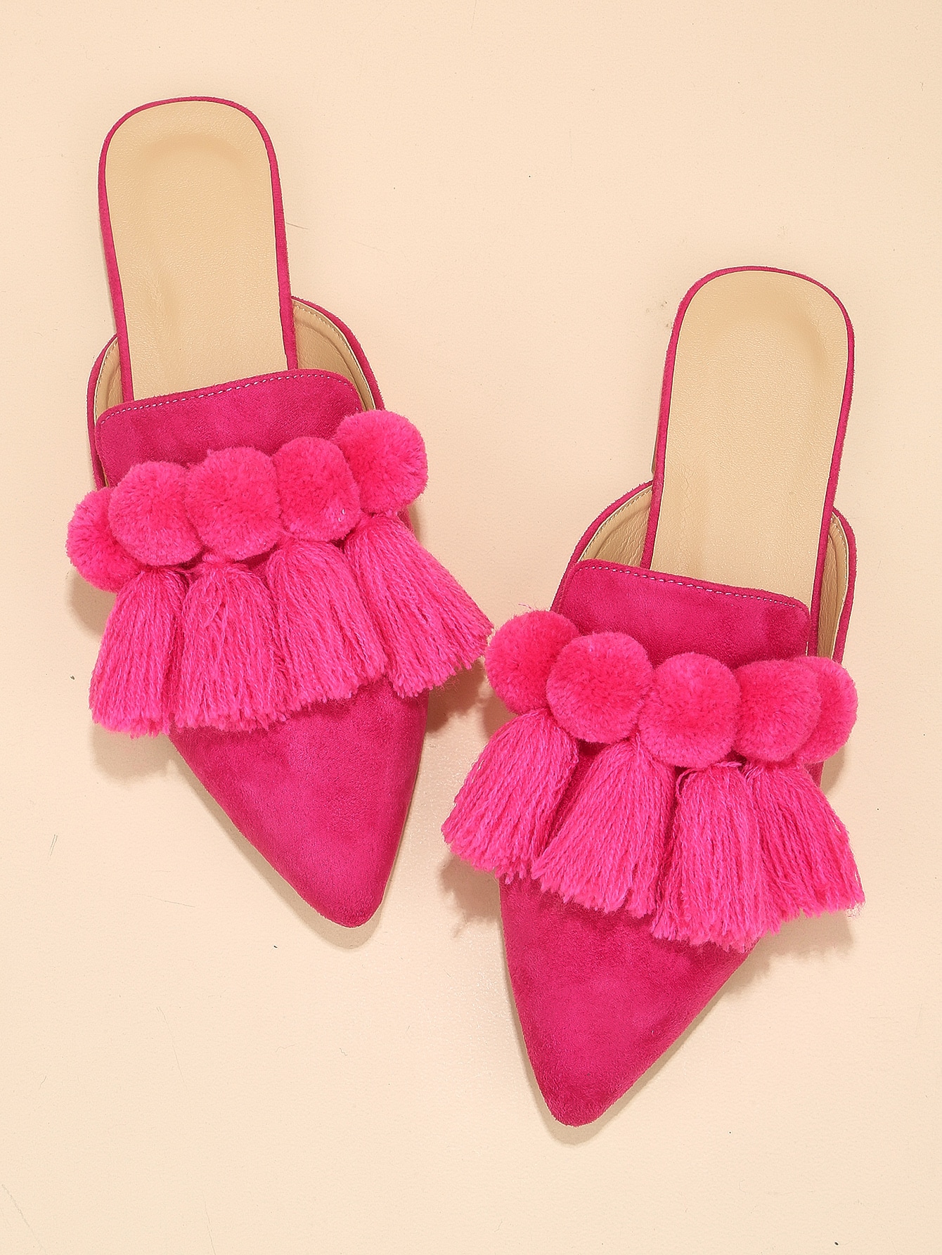 In Hot Pink Women Flats