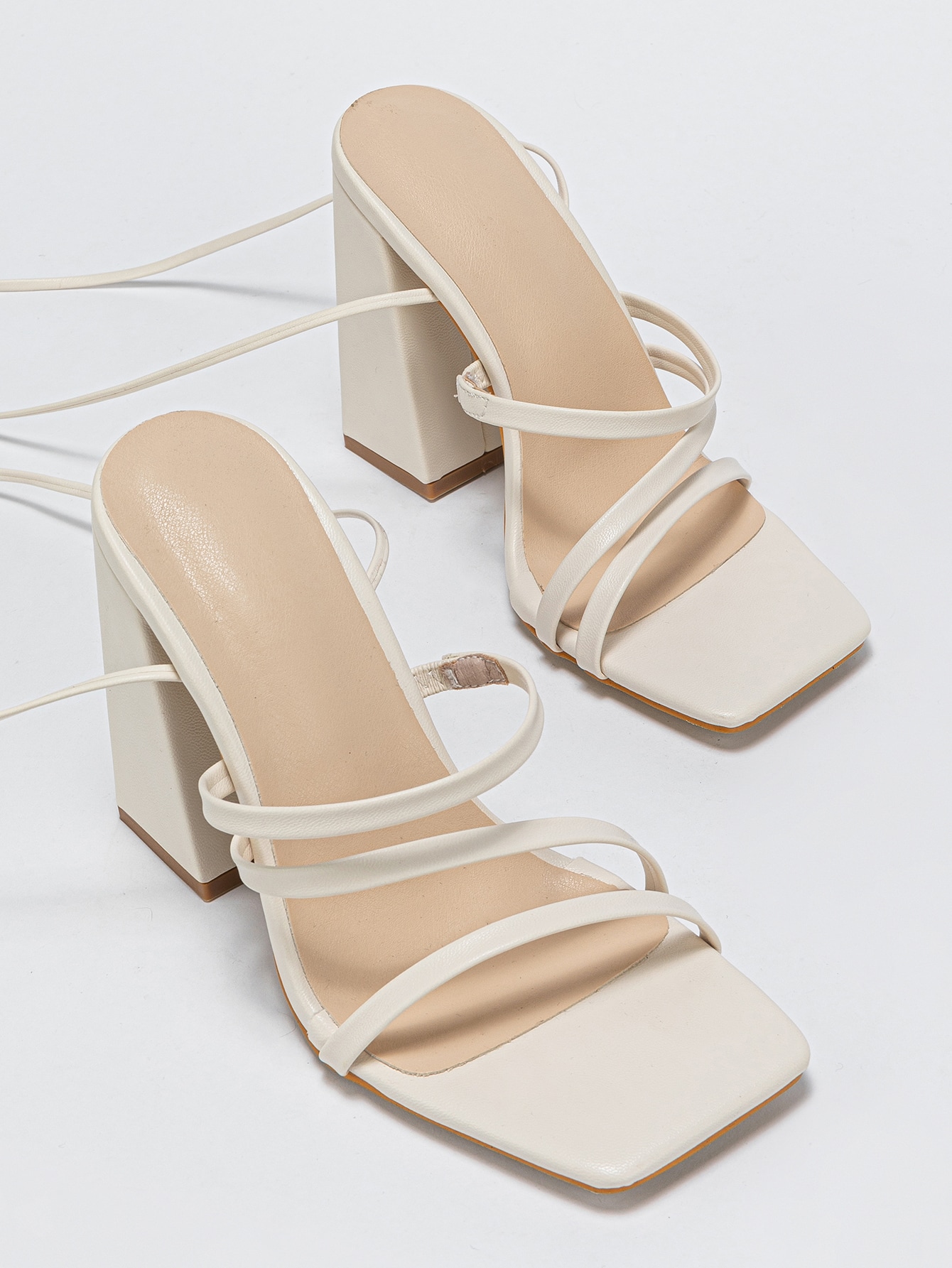 In Apricot Women Heeled Sandals