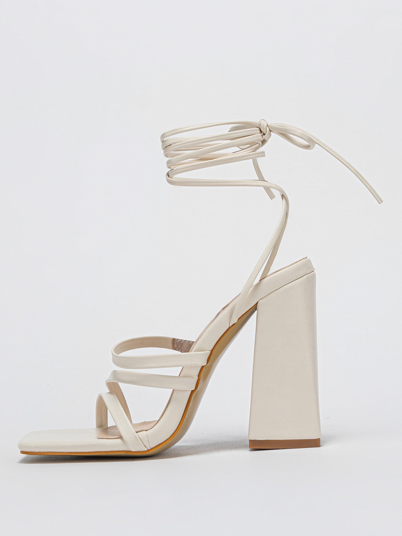 In Apricot Women Heeled Sandals