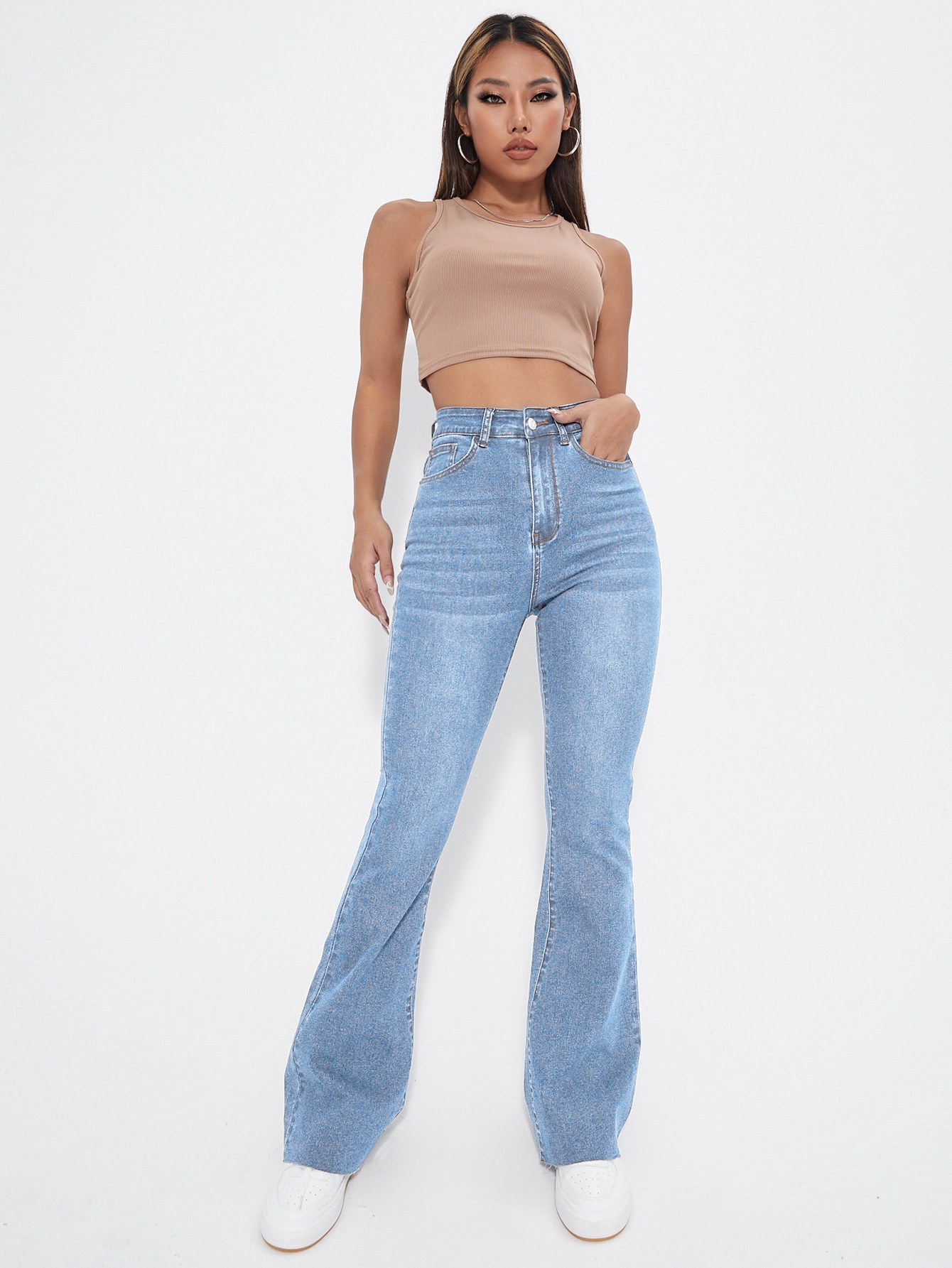 Flare Leg Jeans