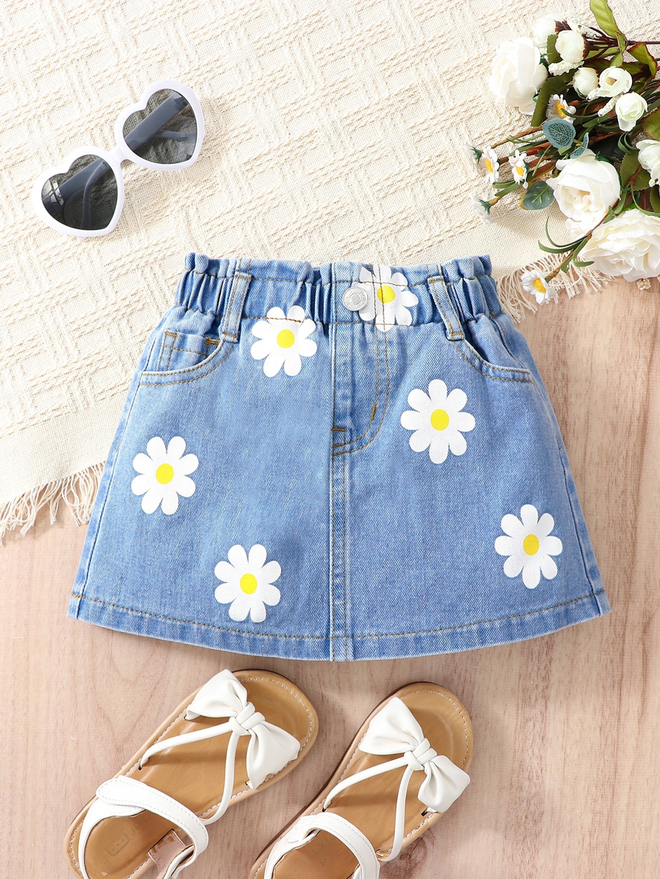 Young Girls Denim Skirts