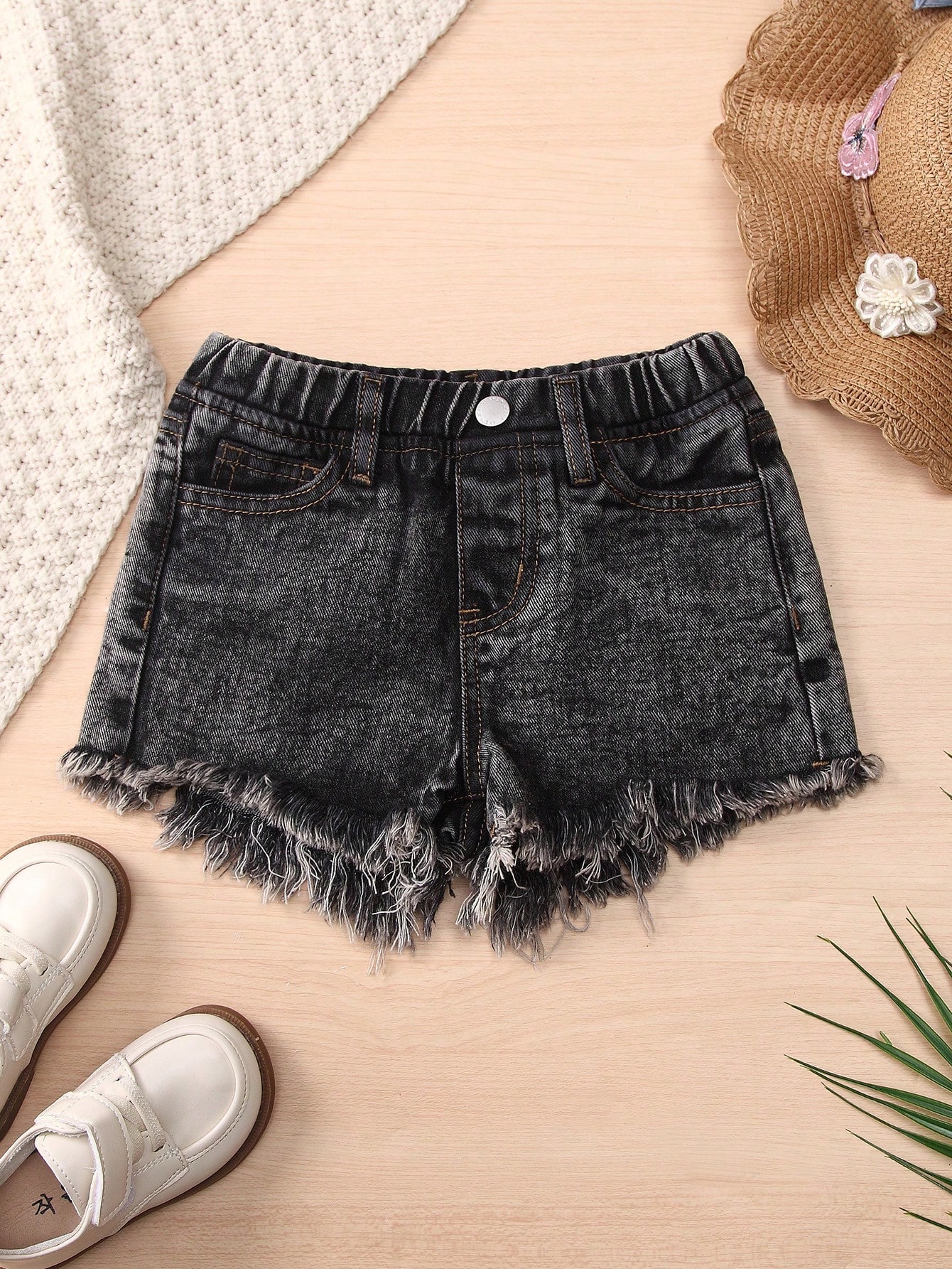 Young Girls Denim Shorts