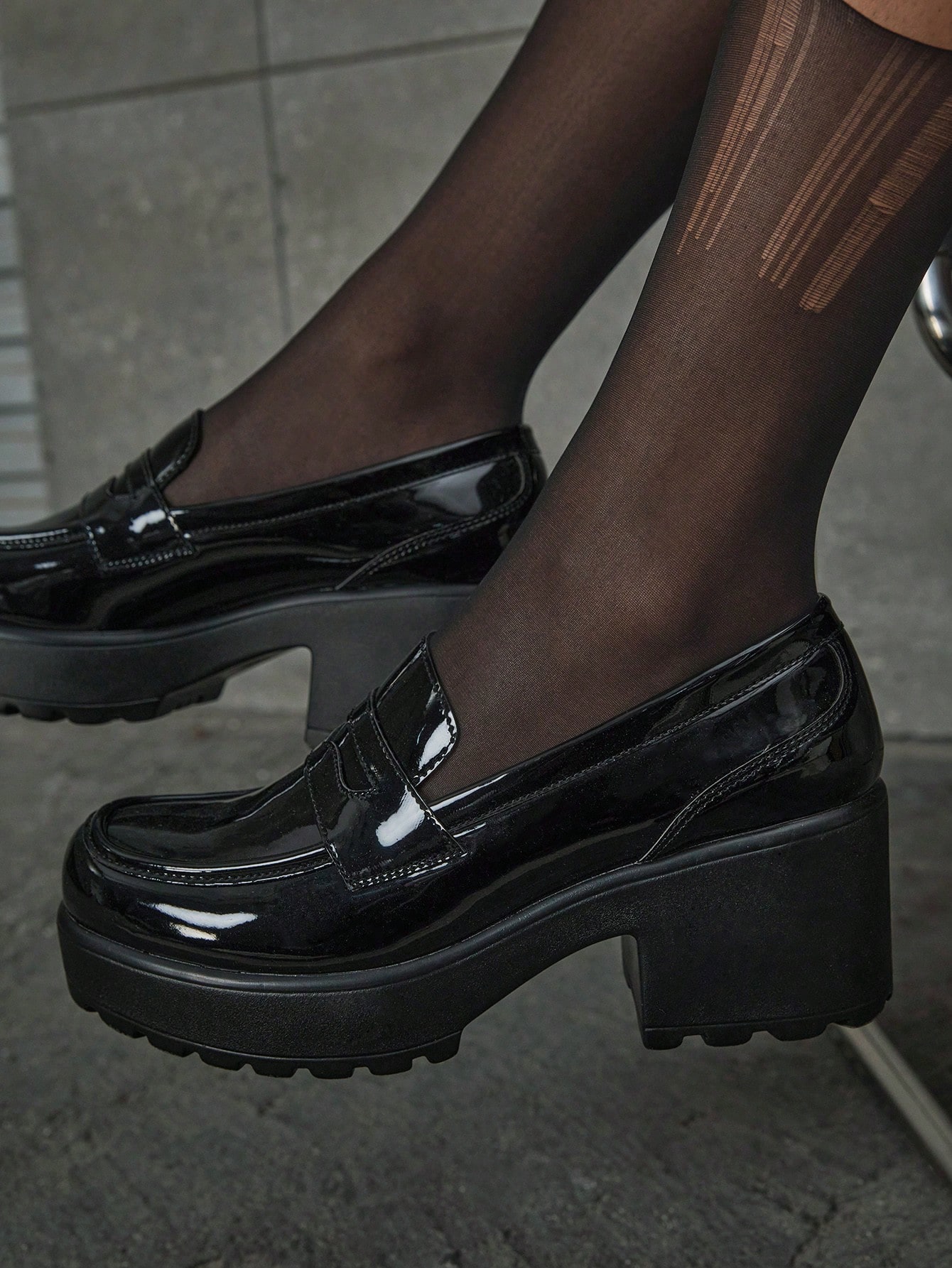 In Black Women Wedges & Flatform