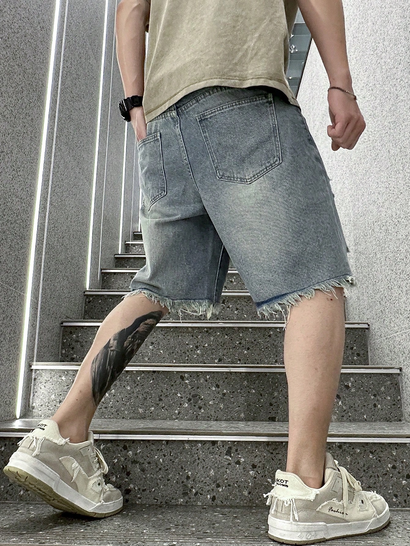 Men Denim Shorts