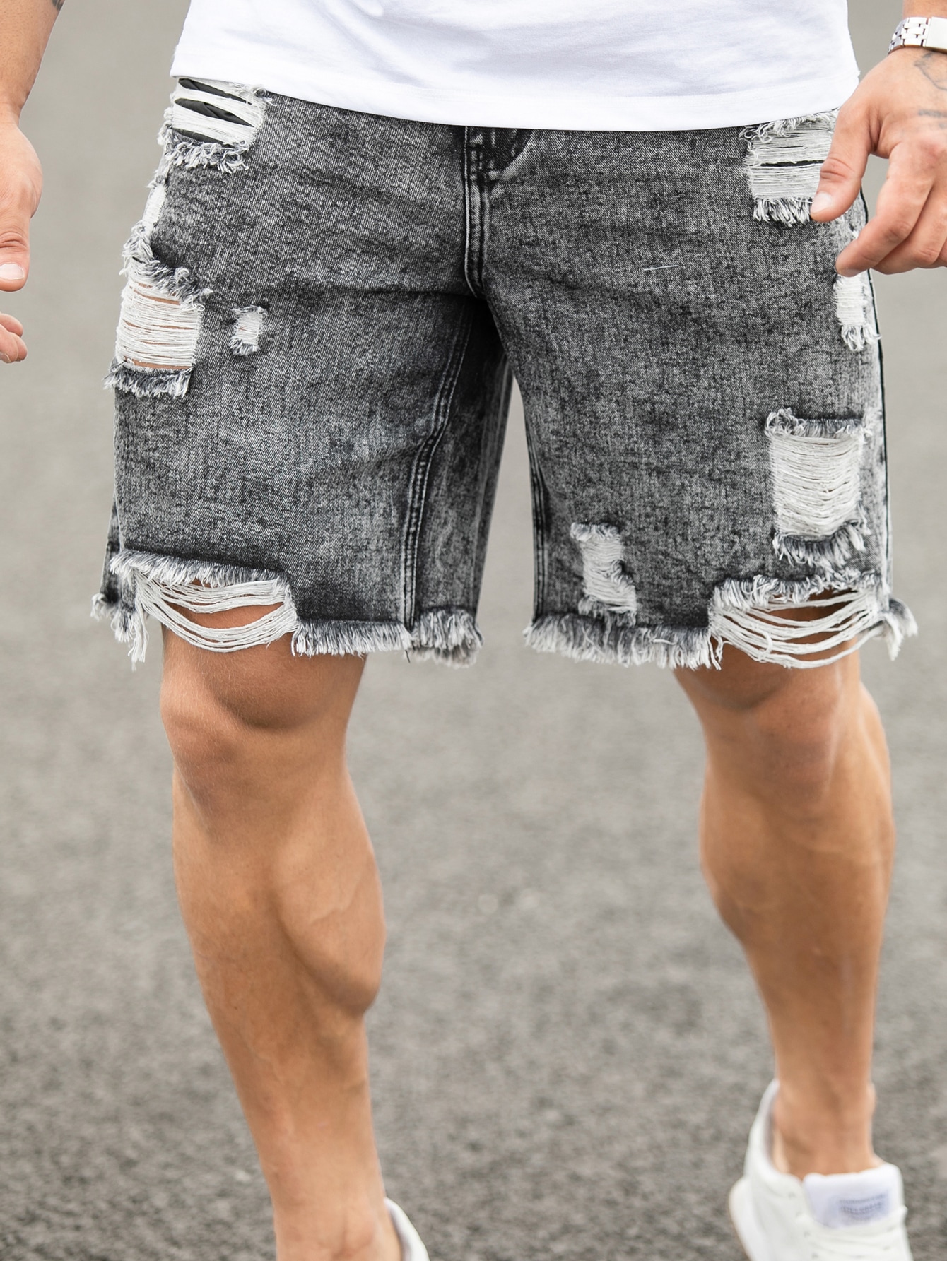 Men Denim Shorts