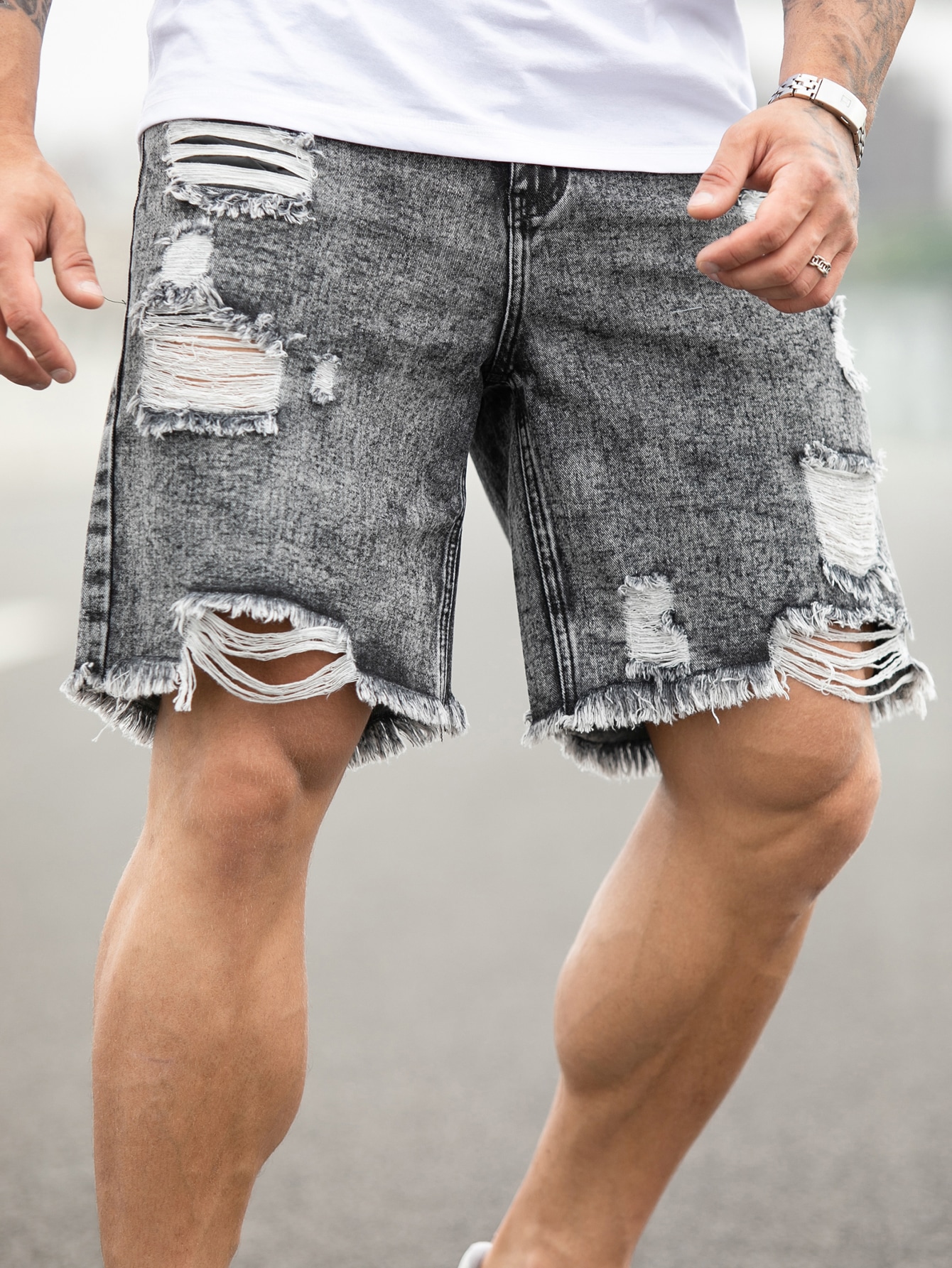 Men Denim Shorts