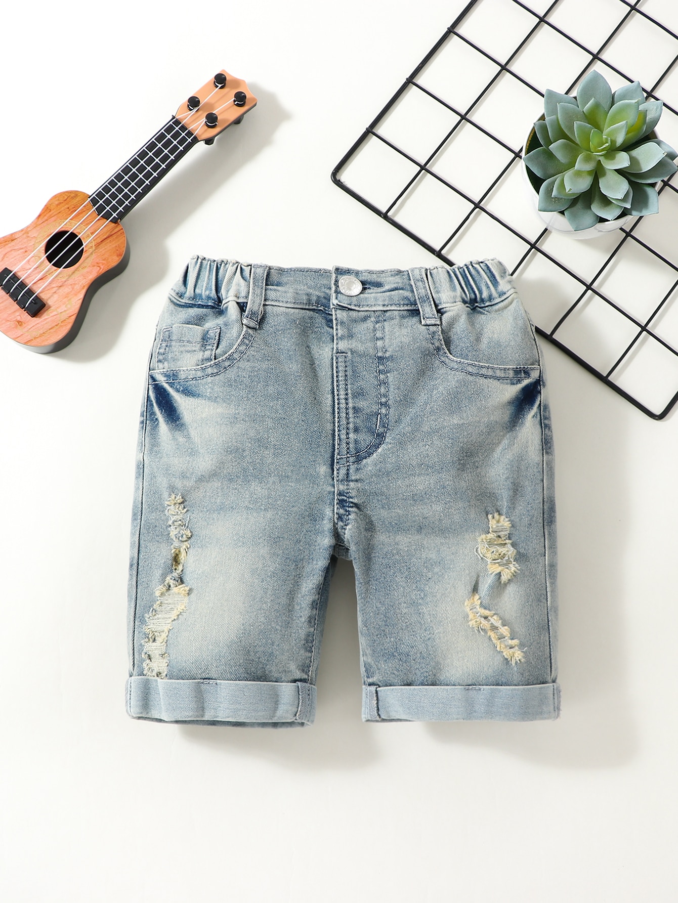 Young Boys Denim Shorts