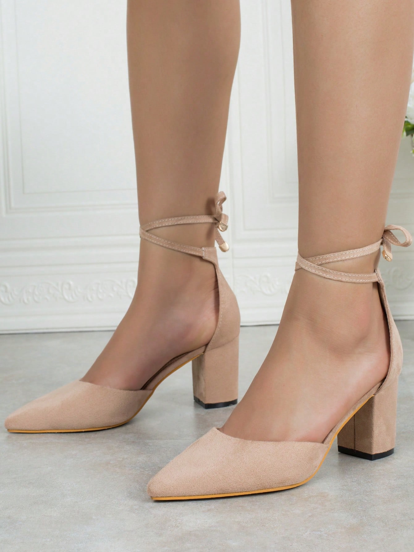 In Apricot Women Pumps