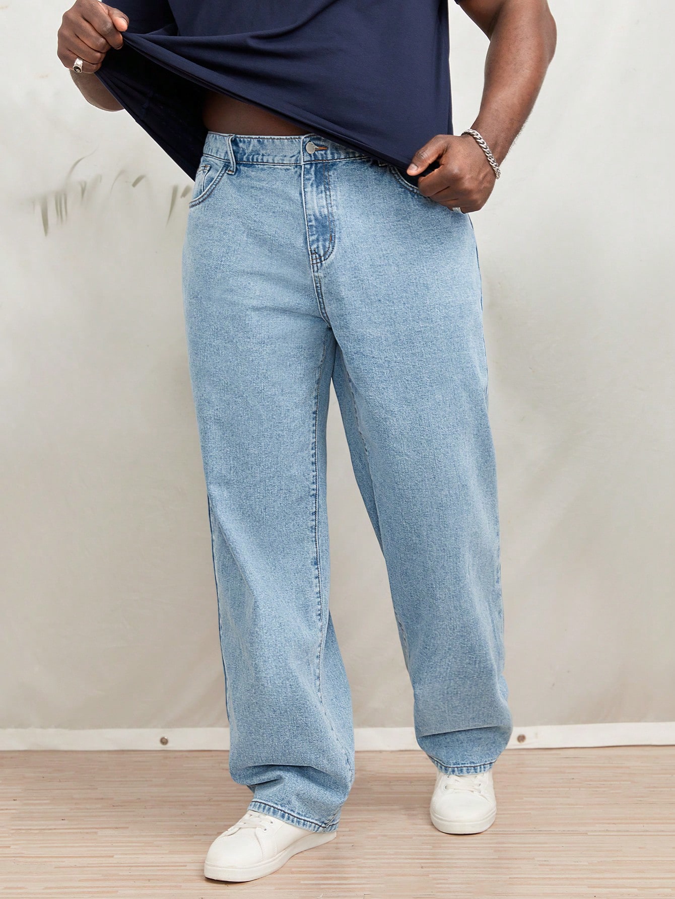 Men Plus Size Denim