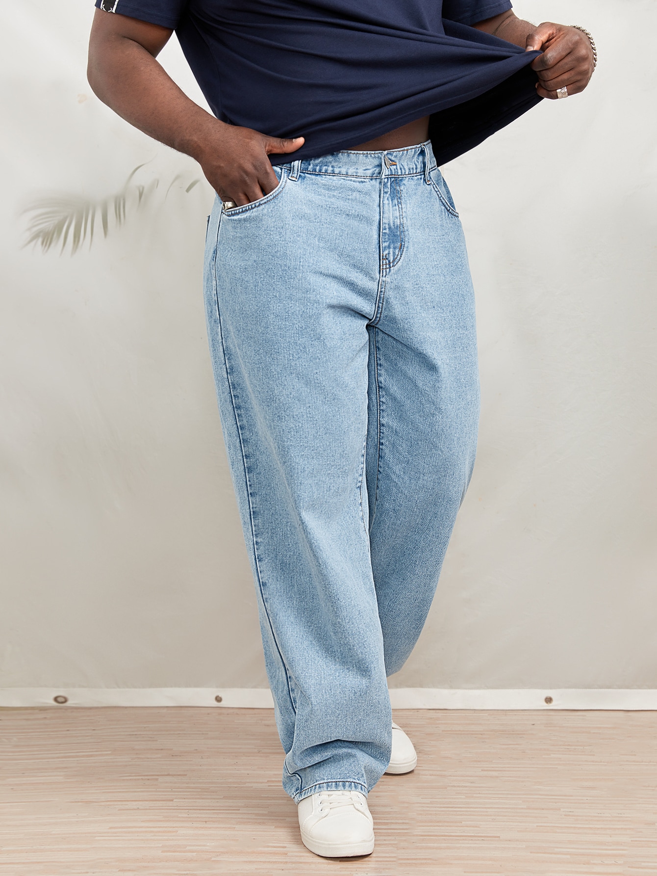 Men Plus Size Denim