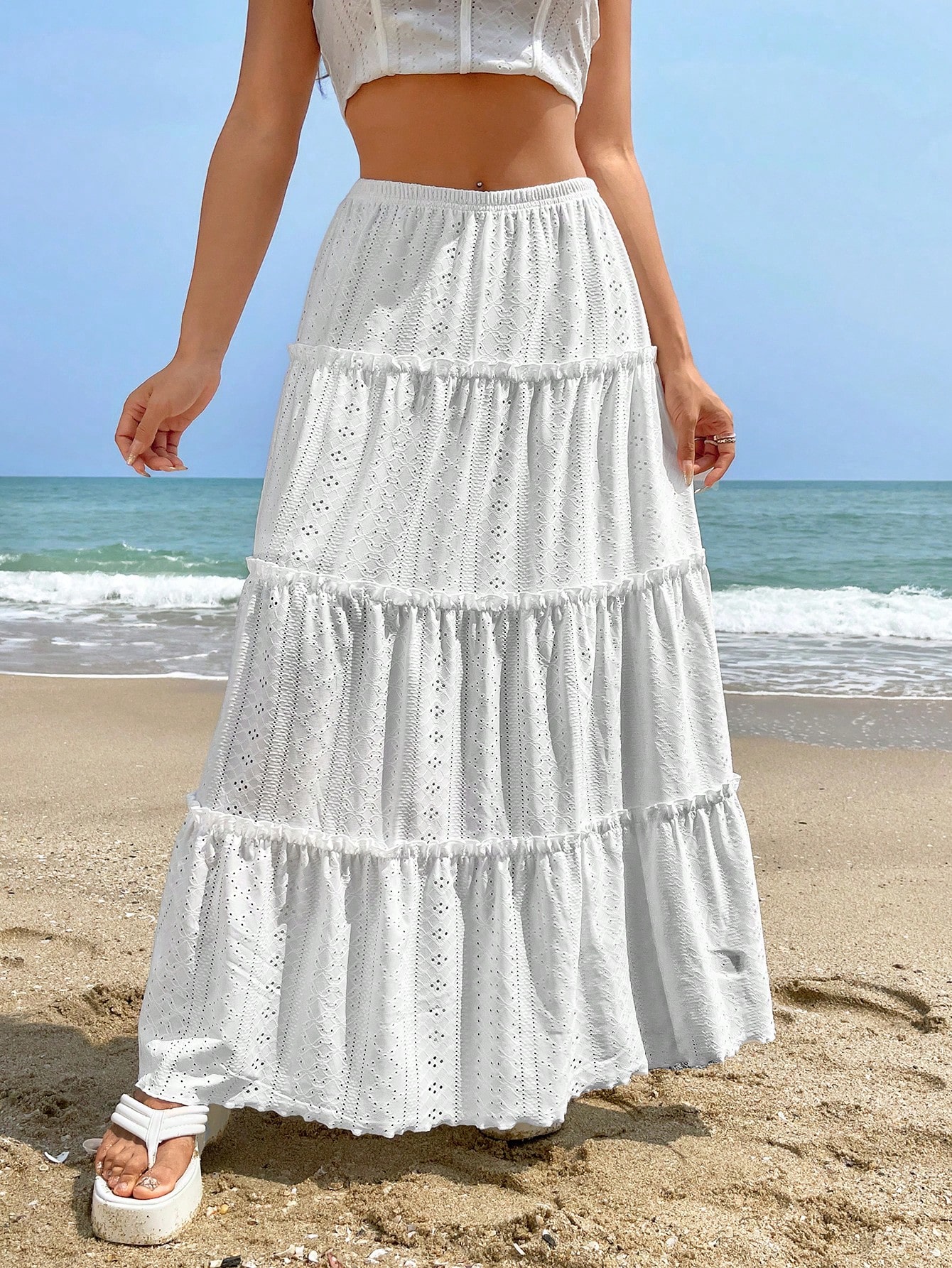 In White Women Skirts