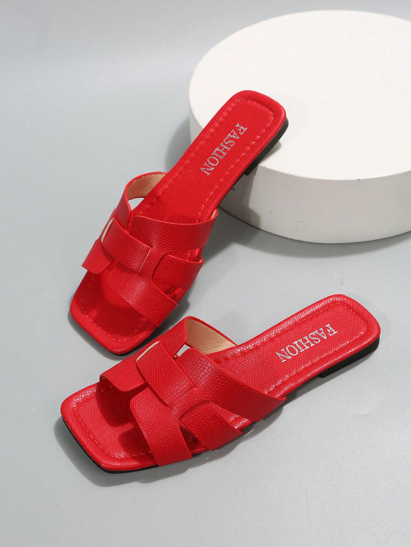 In Red Women Sandals